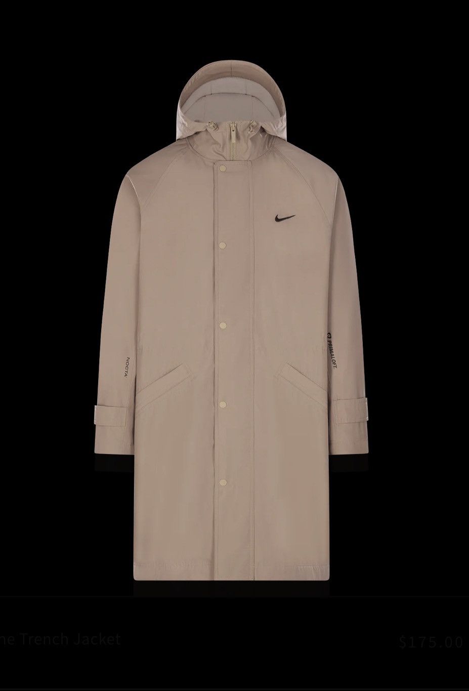 NOCTA × Nike Nike Nocta Sideline Trench Jacket Size US L / EU 52-54 / 3 - 1 Thumbnail