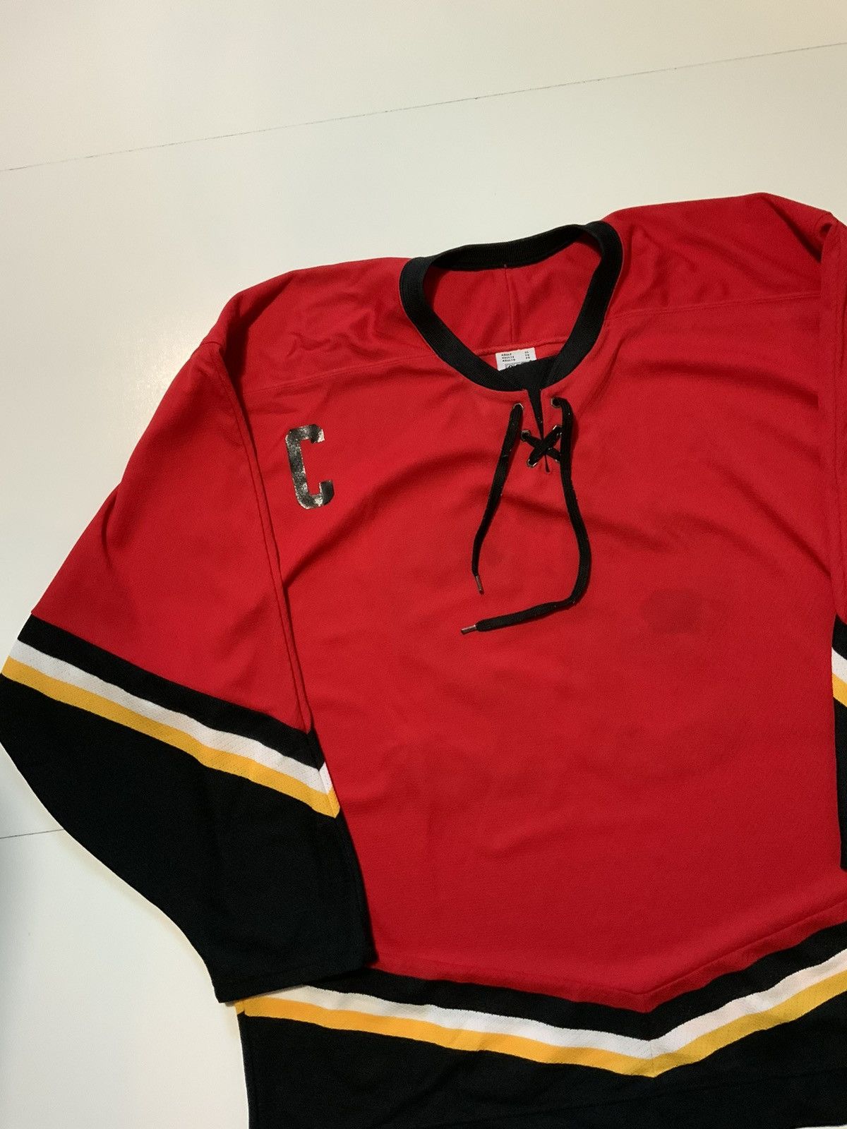 Ccm × NHL × Vintage Vintage CCM Pro Mesh Tie Lace Up NHL ECHL Hockey Jersey Size US XL / EU 56 / 4 - 3 Thumbnail