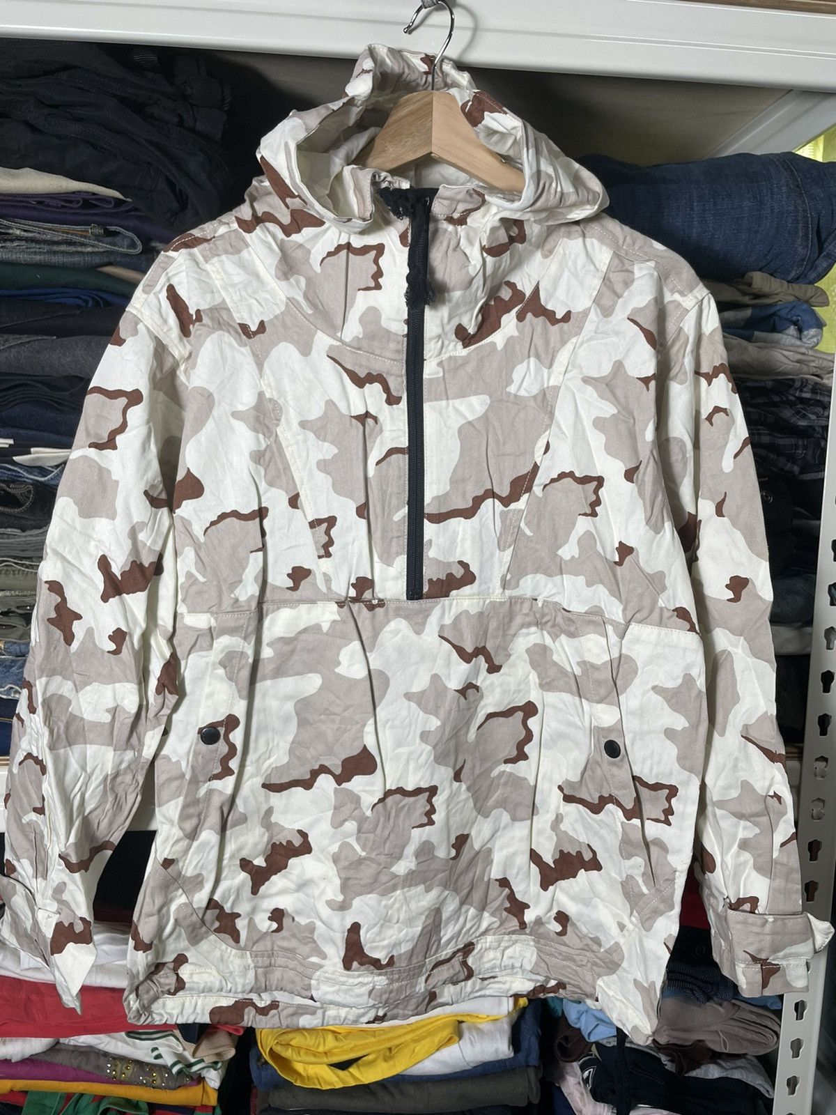 Japanese Brand Fieldcore Camouflage Hunting design Hoodie Size US S / EU 44-46 / 1 - 2 Thumbnail