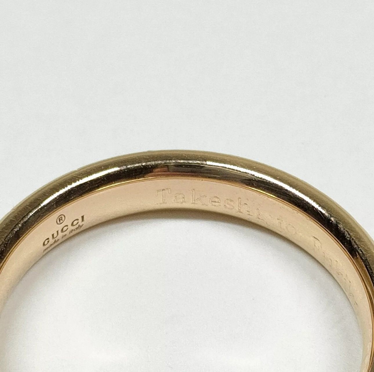 Gucci 18k Gucci Diamintissima Gold Ring Size ONE SIZE - 5 Thumbnail