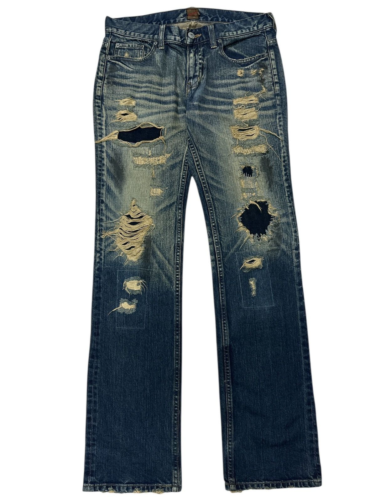 Kapital Distress JackRose Crazy Design 🎌💥 Size US 32 / EU 48 - 1 Thumbnail