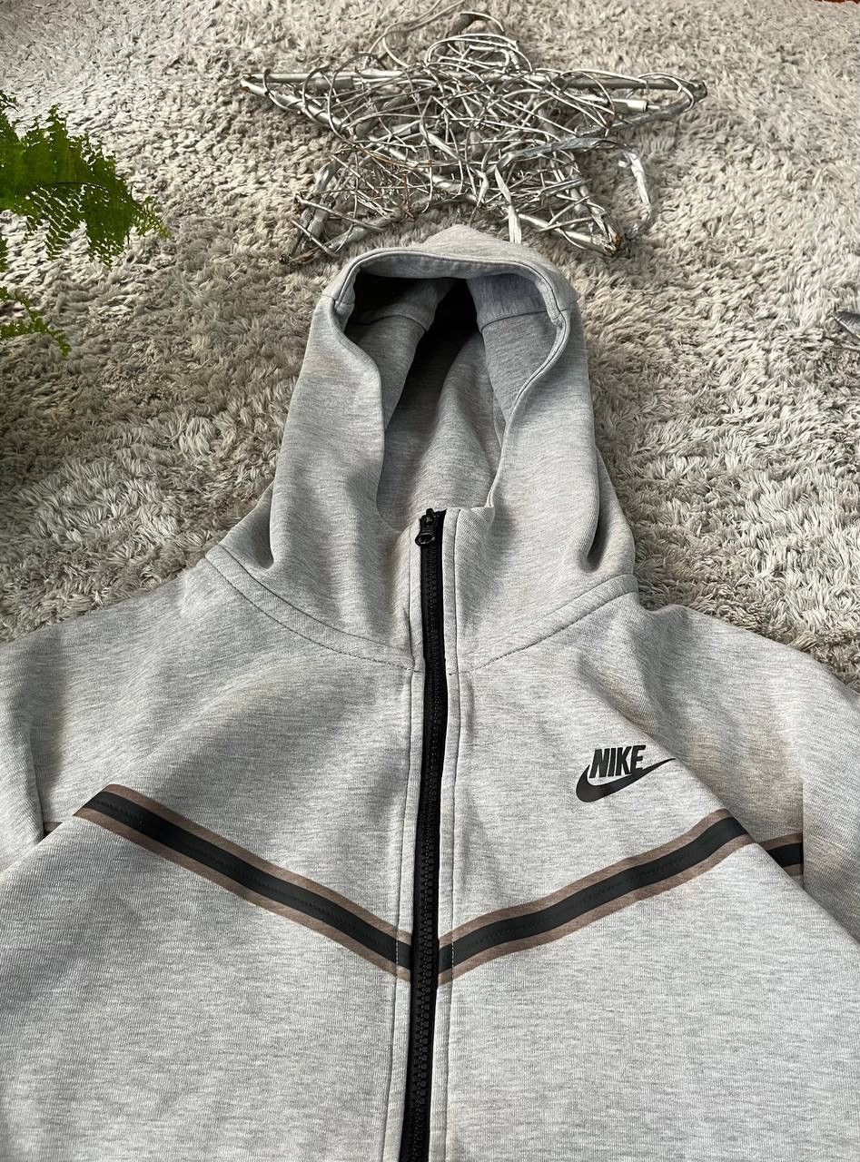 Nike × Vintage Nike Zip-Hoodie Tech-Fleece Streetwear Drill Logo Swoosh Size US M / EU 48-50 / 2 - 3 Thumbnail