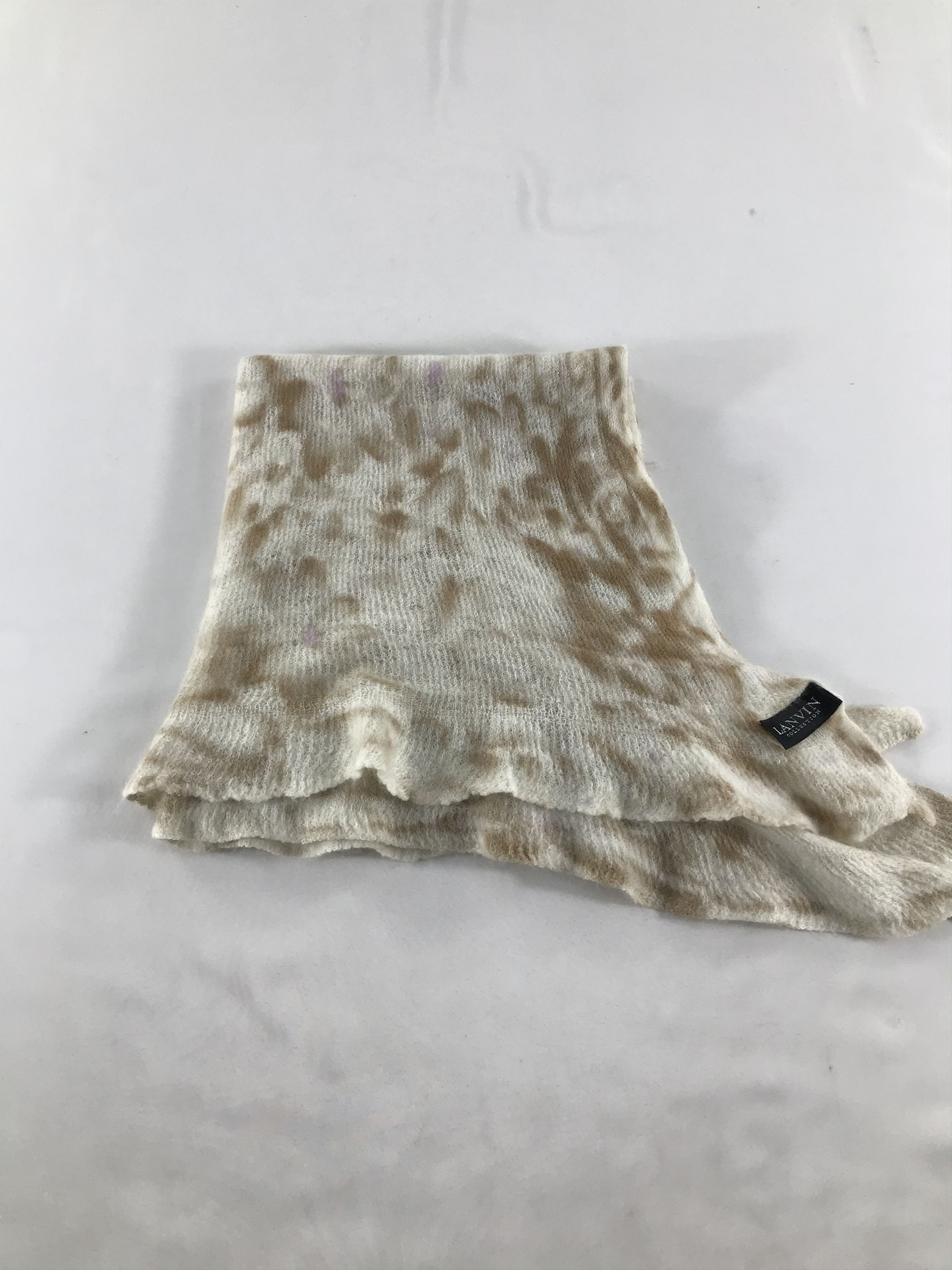 Lanvin Lanvin Cashmere Scarf Muffler V567 Size ONE SIZE - 2 Thumbnail
