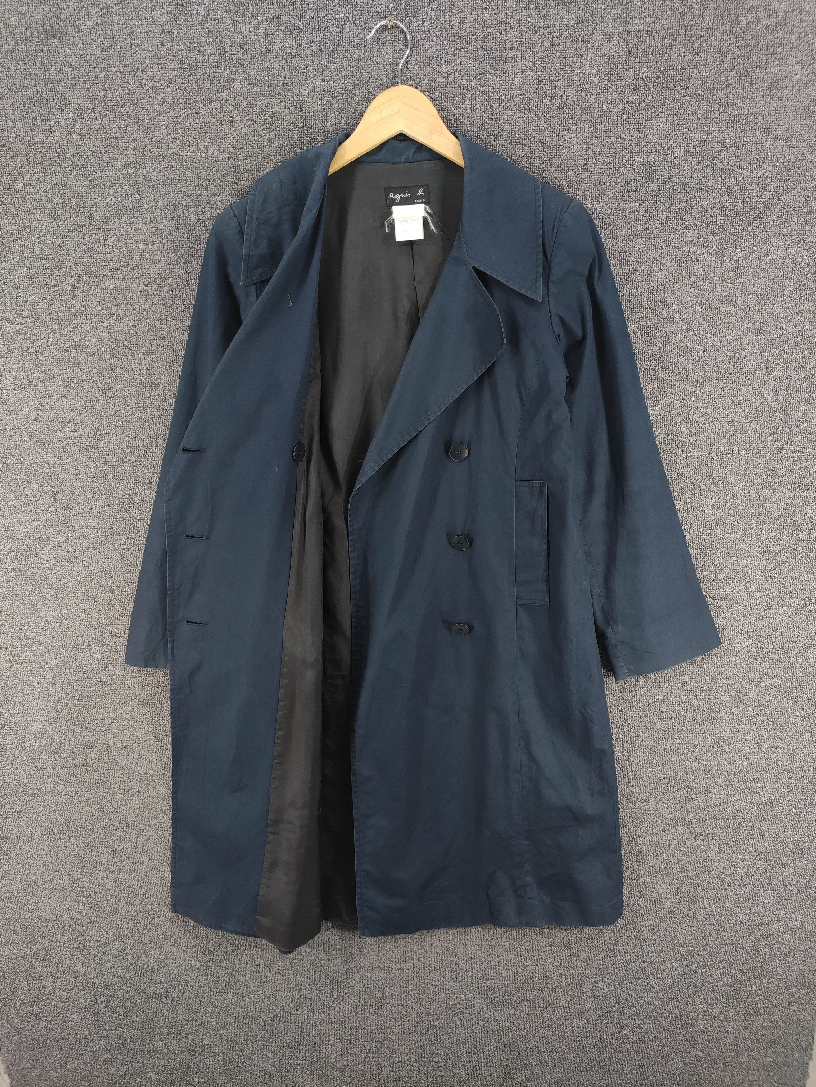 agnes b. Vintage Agnes B. Long Coat Jacket Size S / US 4 / IT 40 - 5 Thumbnail