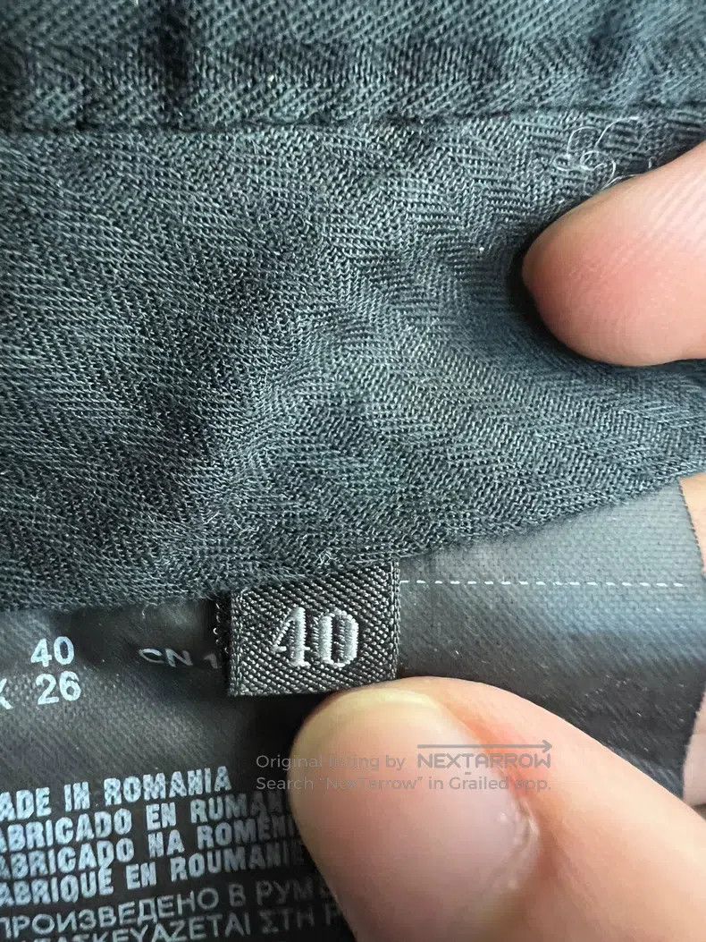 Prada Prada Black casual trousers Size 26" / US 2 / IT 38 - 6 Thumbnail