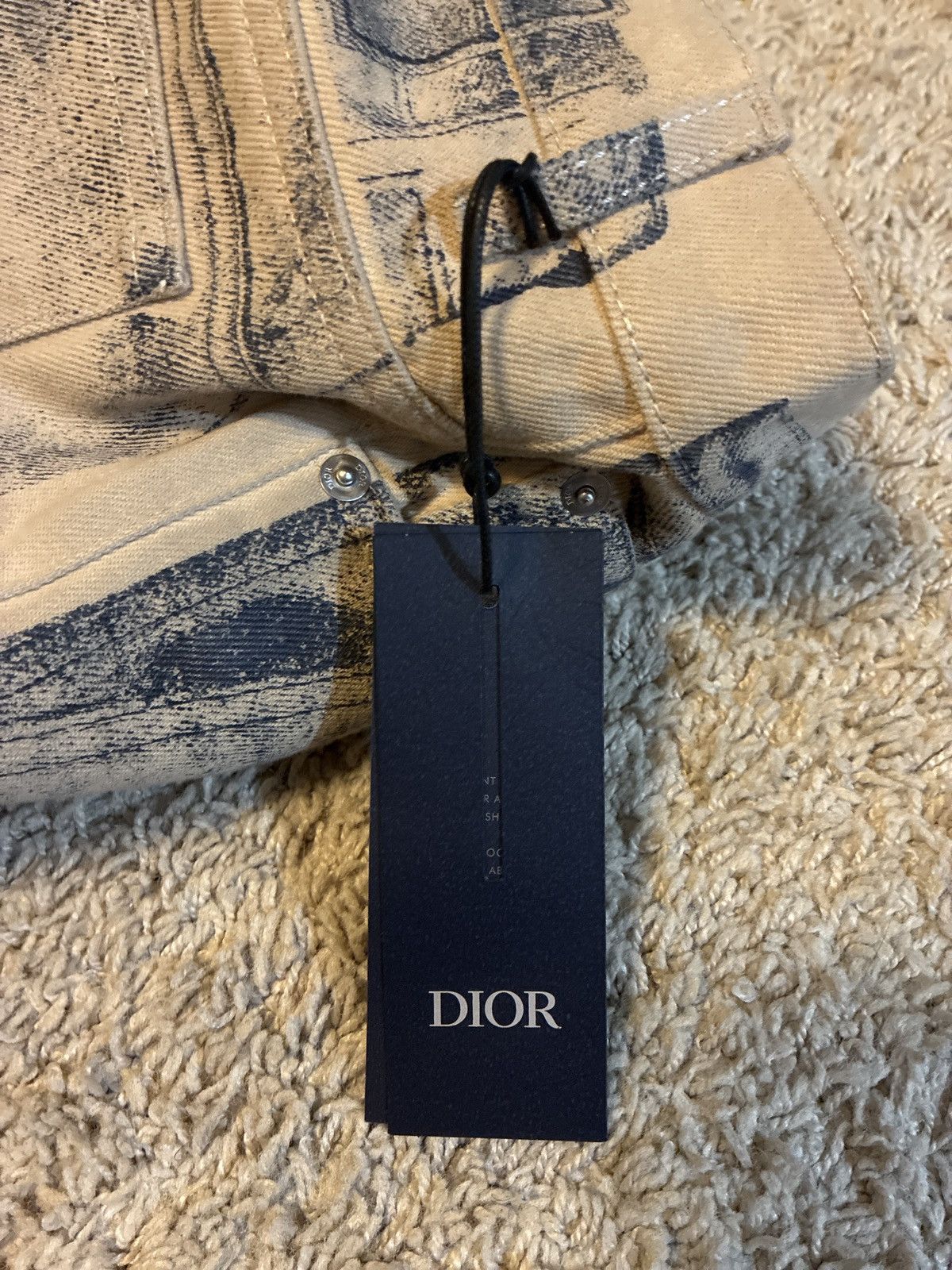 Dior DIOR Trompe L’oeil Carpenter Jeans Size US 30 / EU 46 - 12 Thumbnail