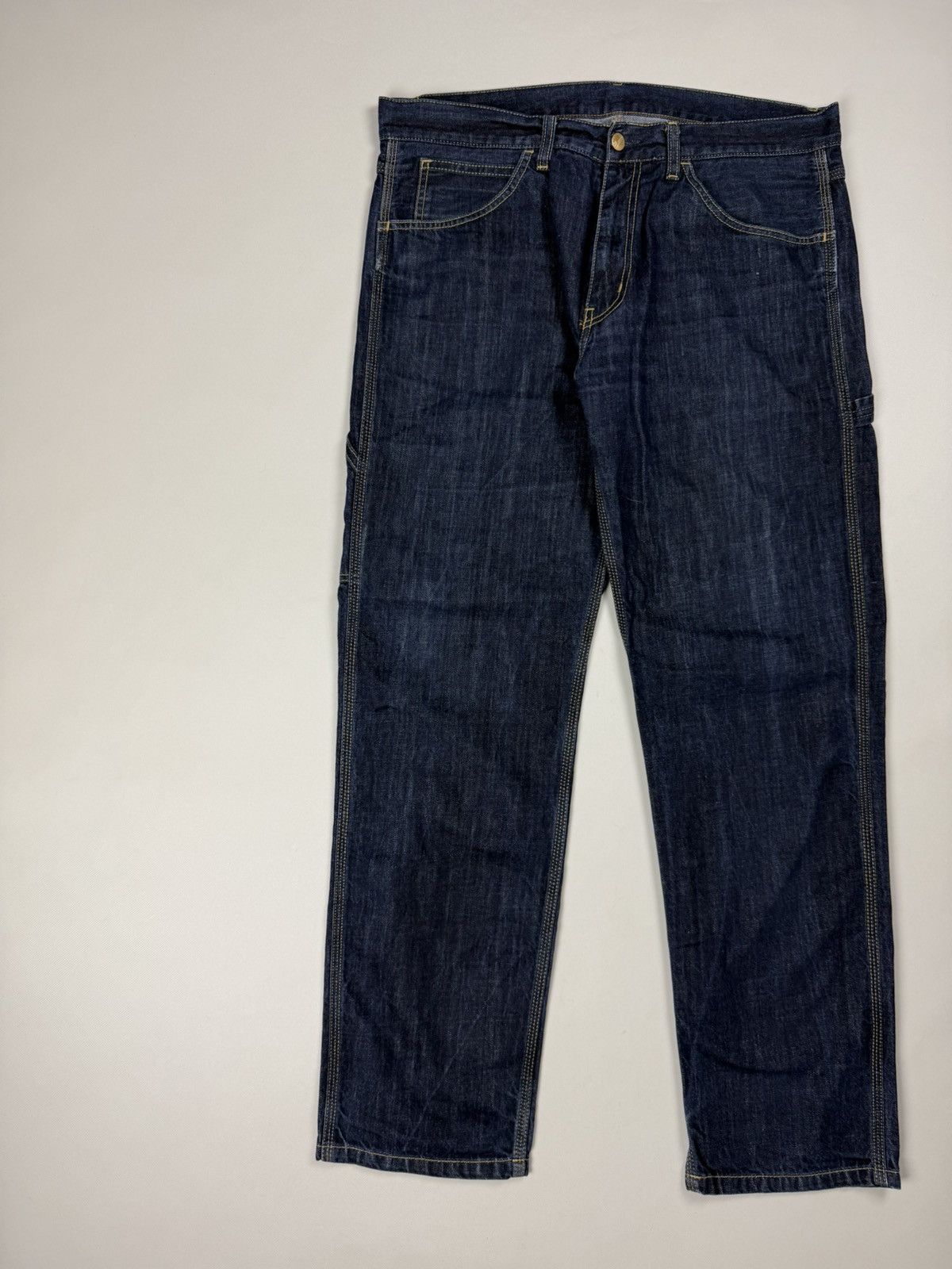 Carhartt Carhartt Men’s Fort Carpenter Workwear Denim Jeans Pants Size US 36 / EU 52 - 10 Thumbnail