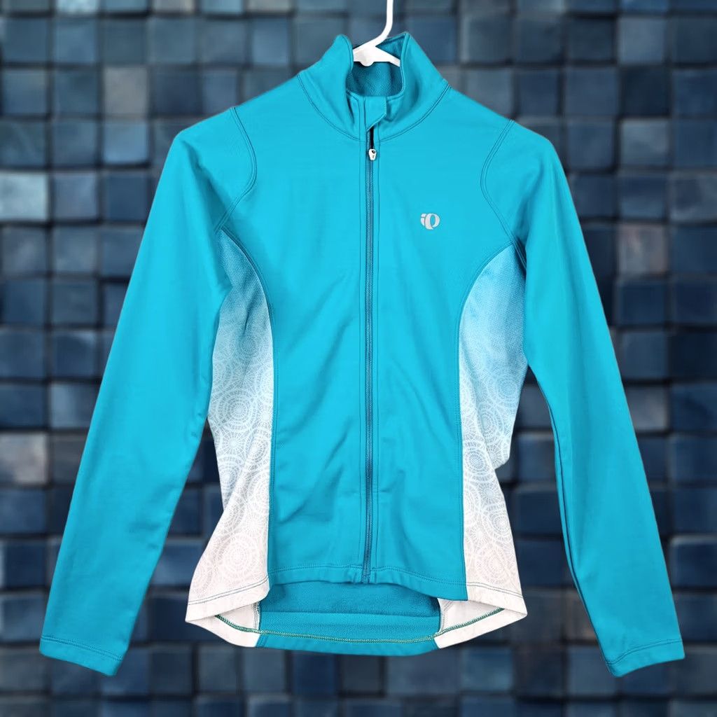 PEARL iZUMi PEARL IZUMI Select Series Quest Cycling Full Zip Sweatshirt Women S Multicolor Activewear Top Casual Sleeve Short Sleeve Size S / US 4 / IT 40 - 1 Thumbnail