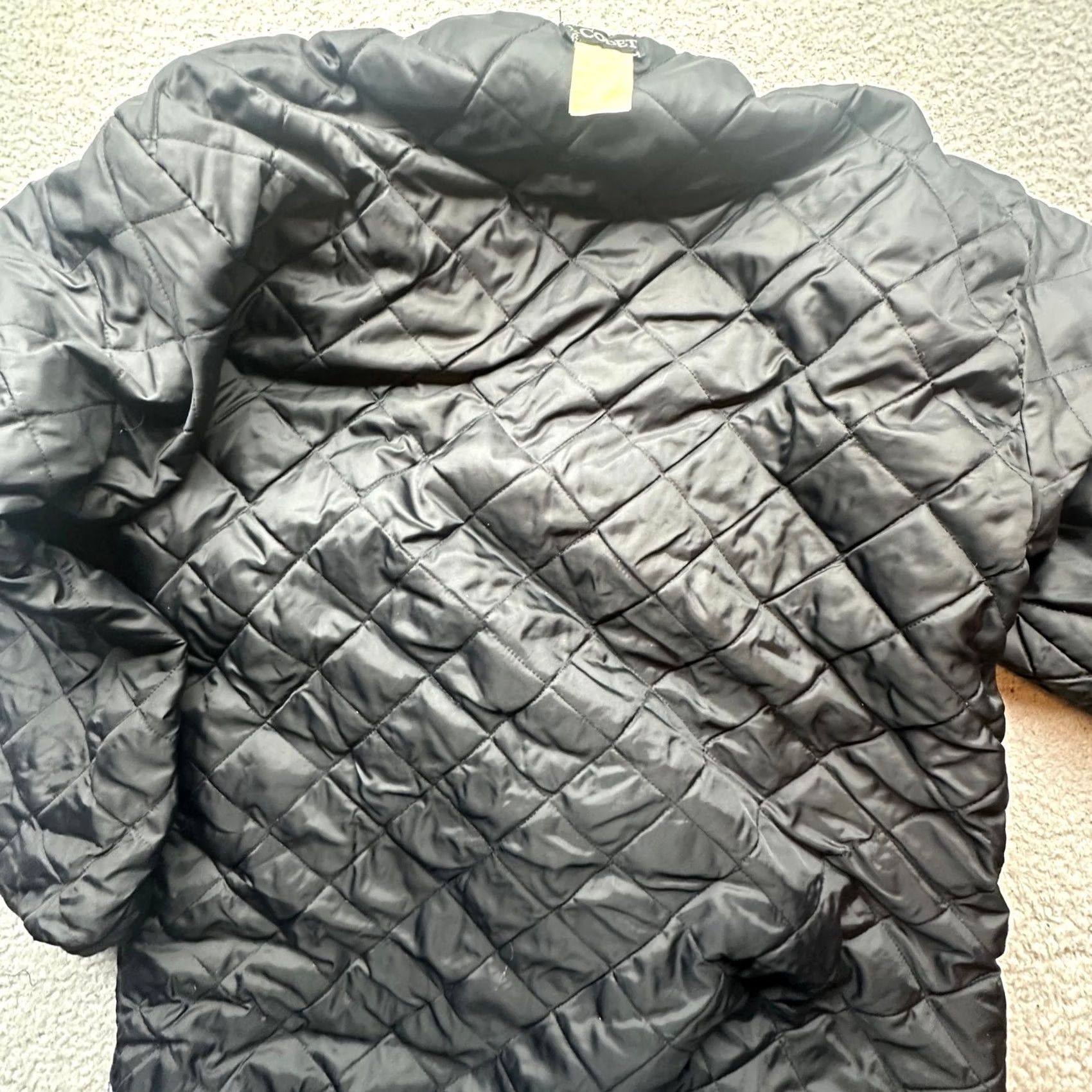 Vintage VINTAGE Codet Flannel Pearl Snap Plaid Quilt Lined Long Sleeve Shirt Men XL Navy Blue Size US XL / EU 56 / 4 - 7 Thumbnail