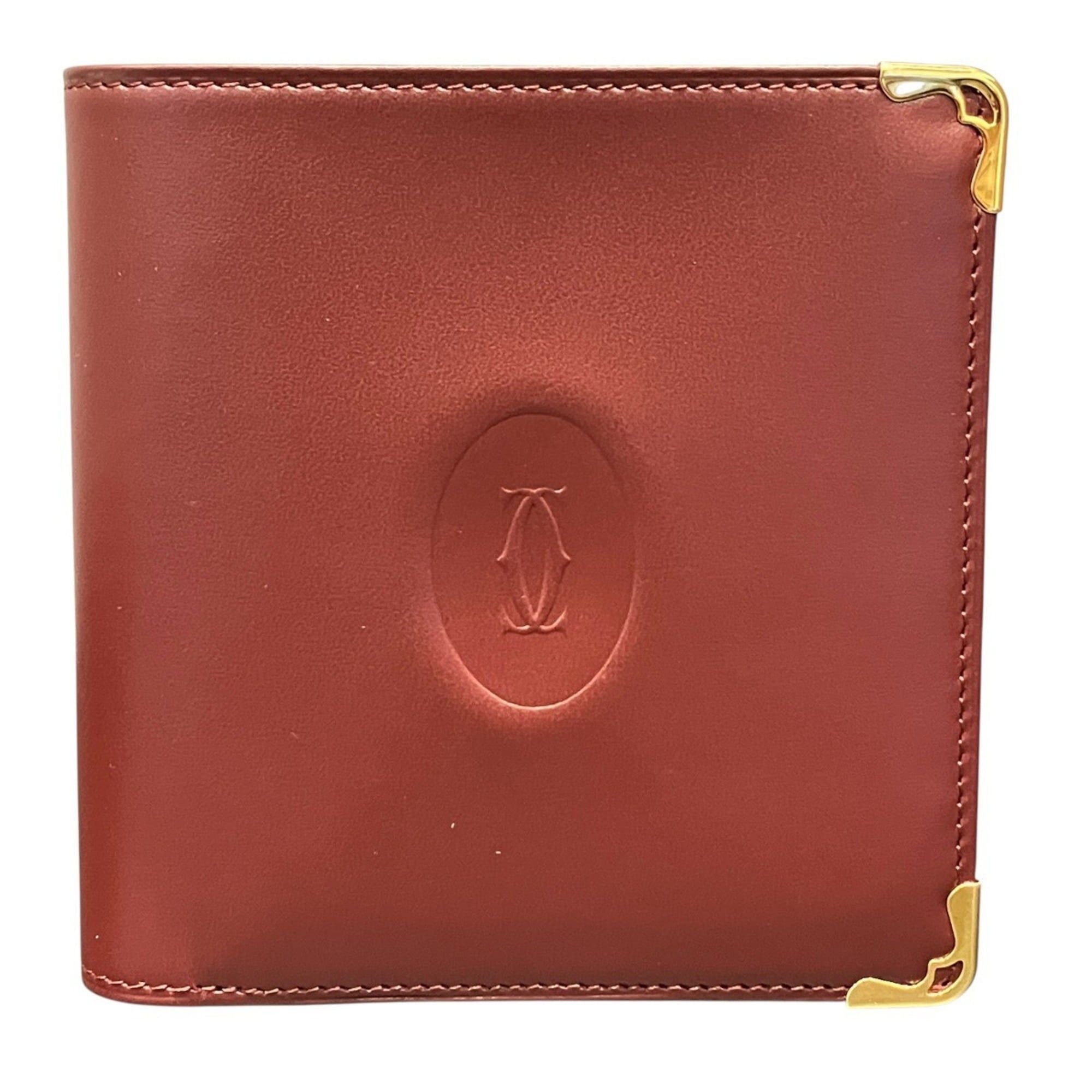 Cartier Cartier Bi-fold Wallet, Must Line, Leather Size ONE SIZE - 1 Thumbnail