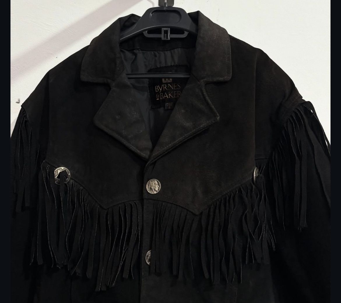 If Six Was Nine 2000s Archival Beautybeast Leather Fringe Wax Jacket y2k Lgb Size US S / EU 44-46 / 1 - 2 Thumbnail