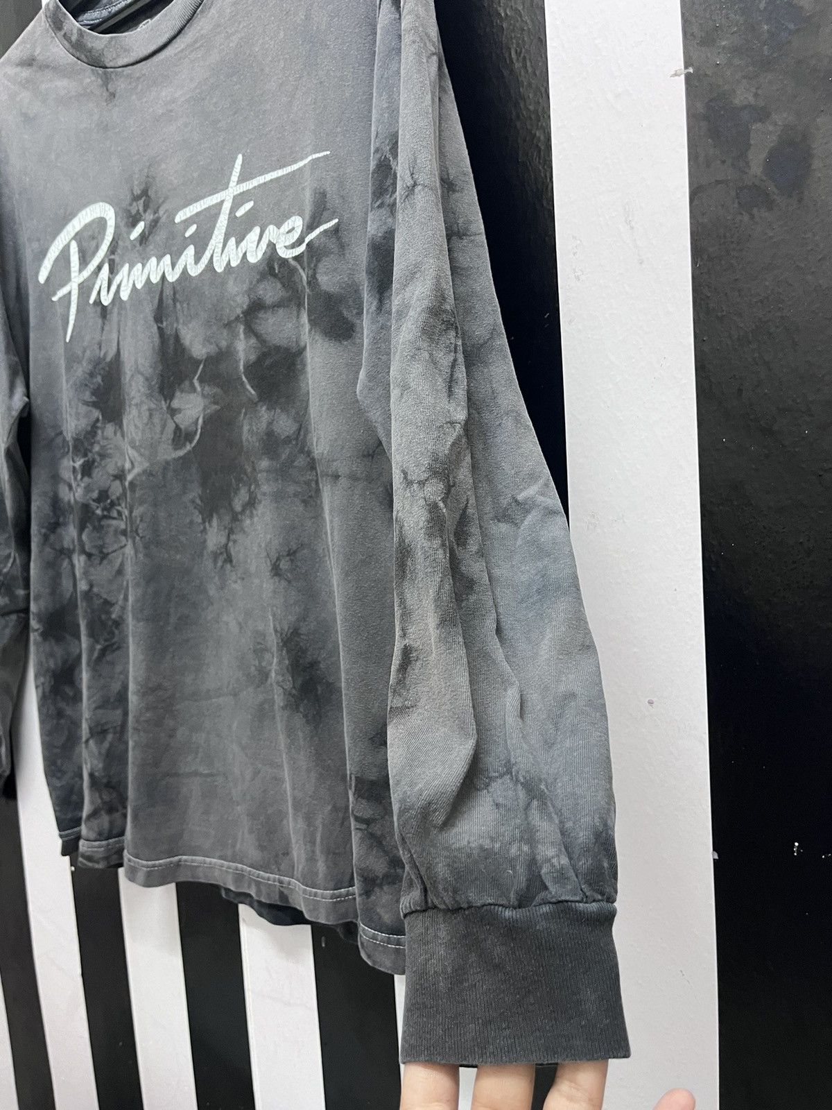 Primitive Primitive Black/Grey Tie Dye Long Sleeve Size US M / EU 48-50 / 2 - 4 Thumbnail