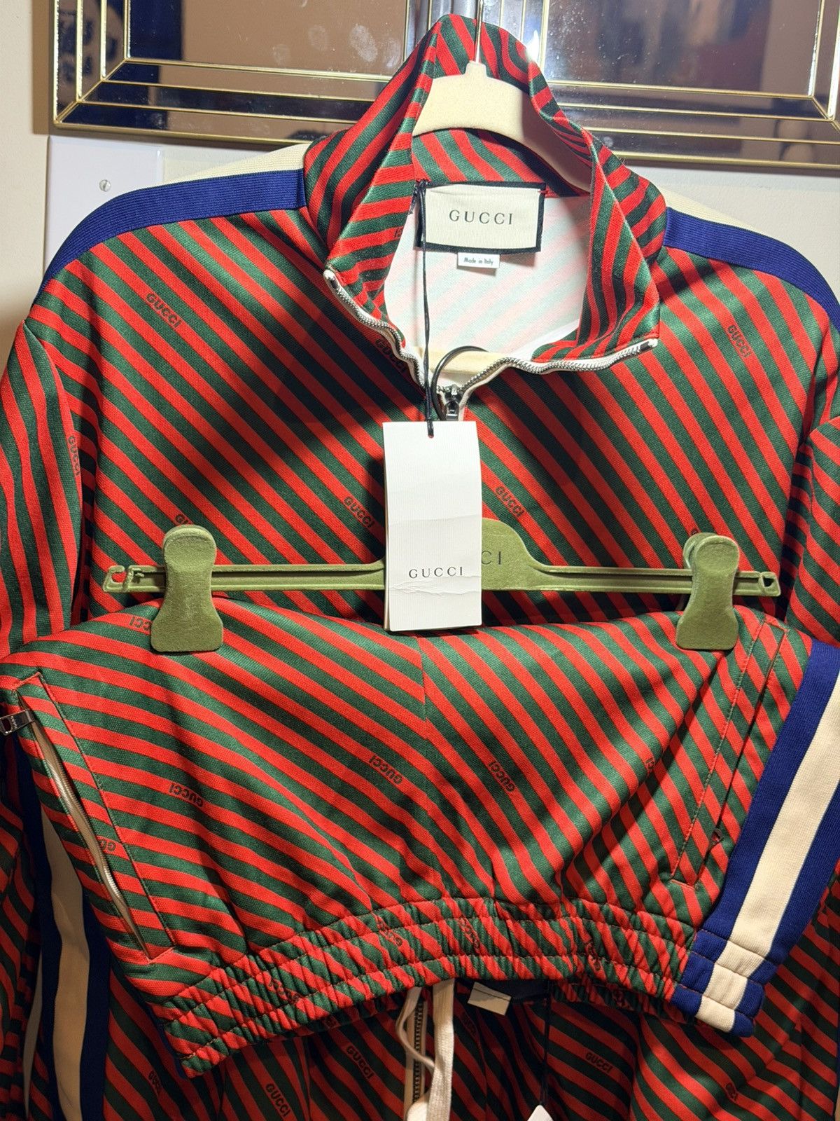Gucci Gucci over jogging Jacket and SweatPant technical JE Size 46R - 2 Thumbnail