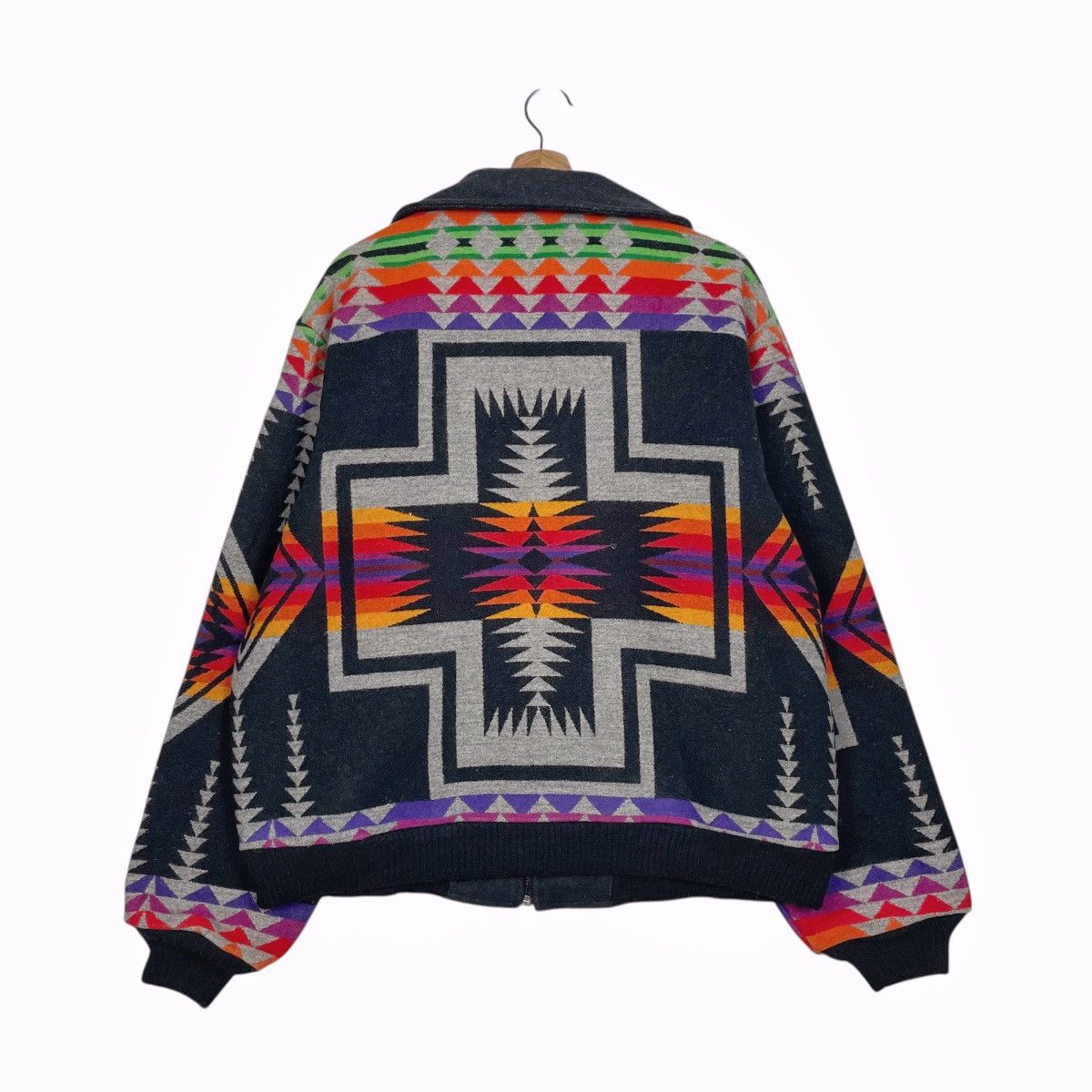 Pendleton Vintage 80s Pendleton Aztech Navajo Western Wear Jacket Size US XL / EU 56 / 4 - 7 Thumbnail