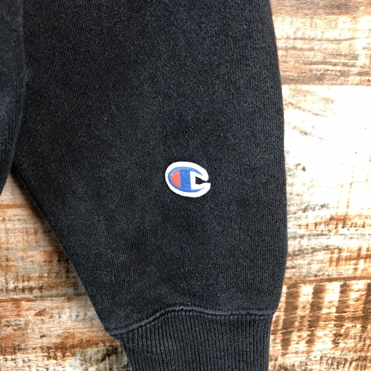 Champion Champion Black sweater Hoodie #A2481 Size US S / EU 44-46 / 1 - 9 Thumbnail