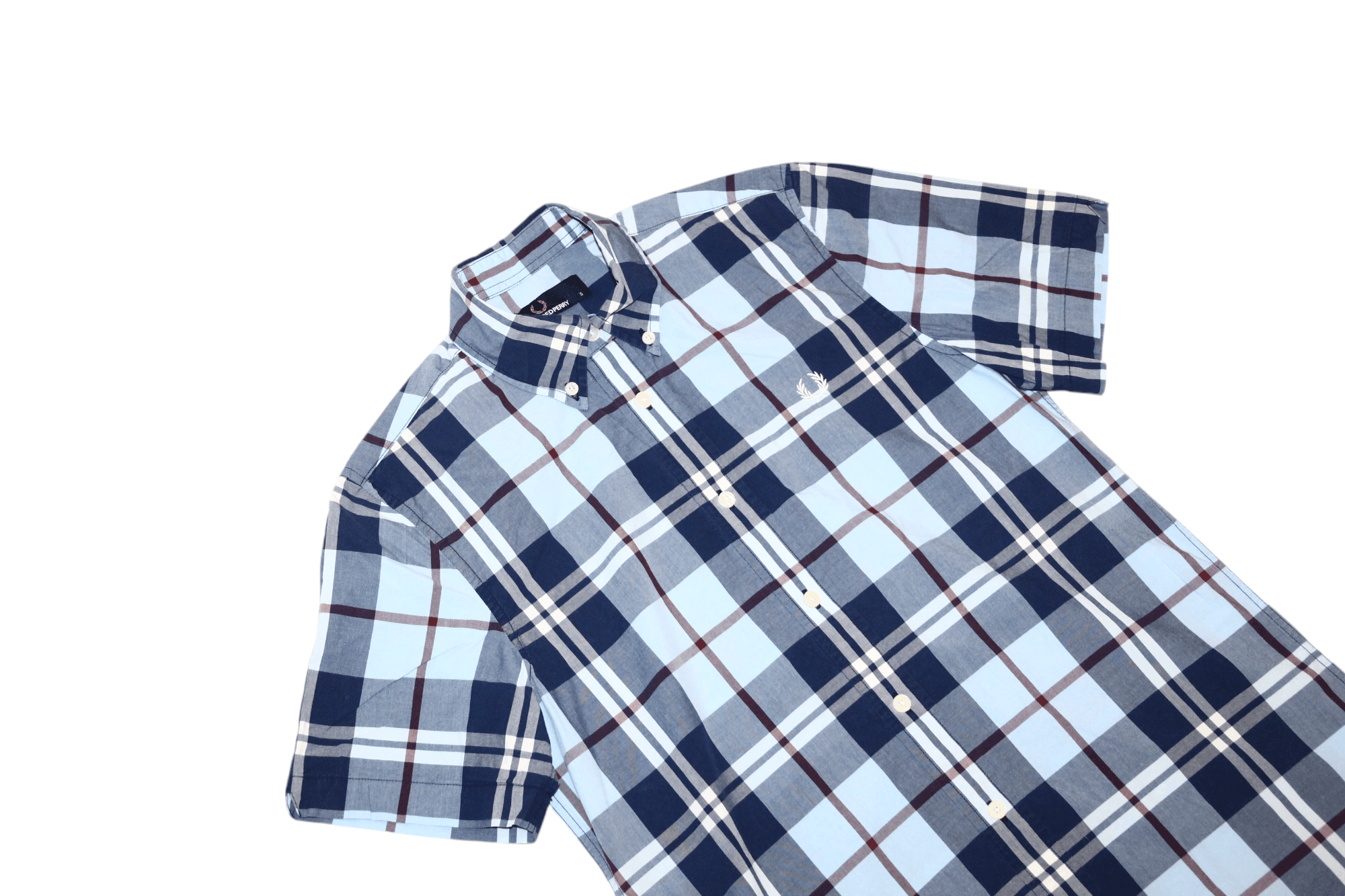 Fred Perry Fred Perry button-down checkered s/s casual shirts Size US S / EU 44-46 / 1 - 4 Thumbnail