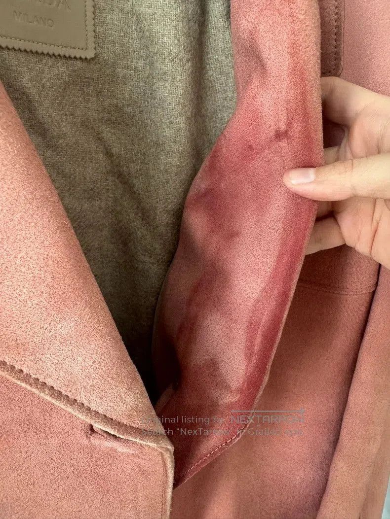 Other Pink Vintage Suede Leather Jacket. Size US M / EU 48-50 / 2 - 7 Thumbnail