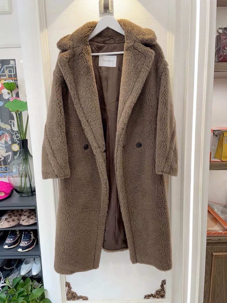 Max Mara Max Mara Turtledove Grey Teddy Coat Size XS / US 0-2 / IT 36-38 - 5 Thumbnail