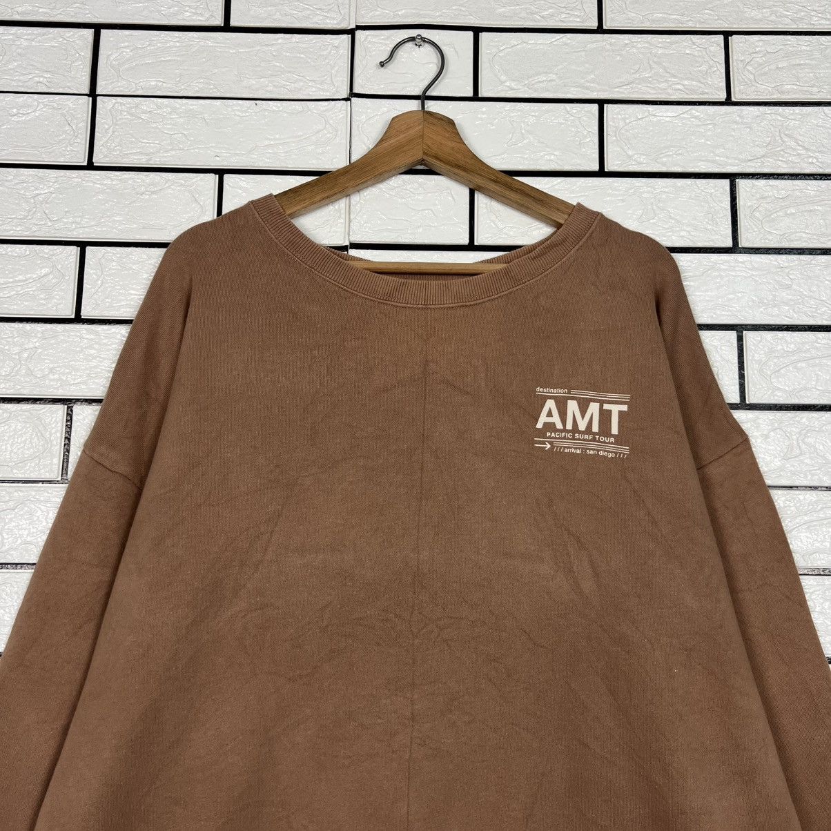 Japanese Brand RAG MACHINE AMT Pacific Surf Tour Sweater #4220-C192 Size US L / EU 52-54 / 3 - 5 Thumbnail