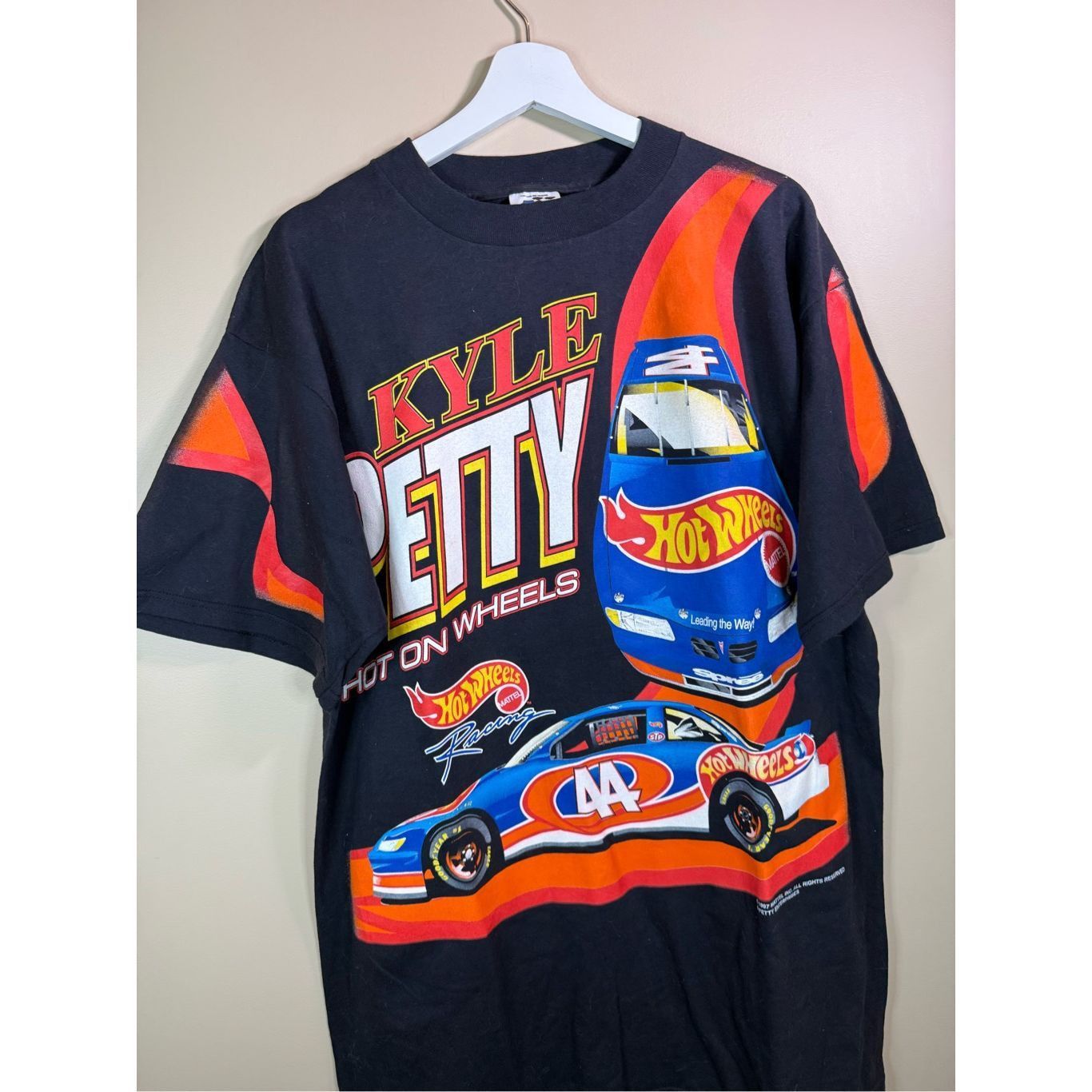 Vintage Vintage 1997 Kyle Petty Hot Wheels NASCAR Shirt Hot On Wheel Size US XL / EU 56 / 4 - 3 Thumbnail