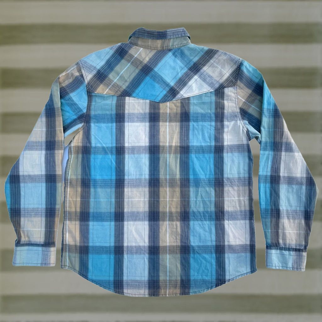 Levi's Levi's Pearl Snap Western Shirt Plaid Multicolor XL Men’s Shirt Size US XL / EU 56 / 4 - 1 Thumbnail