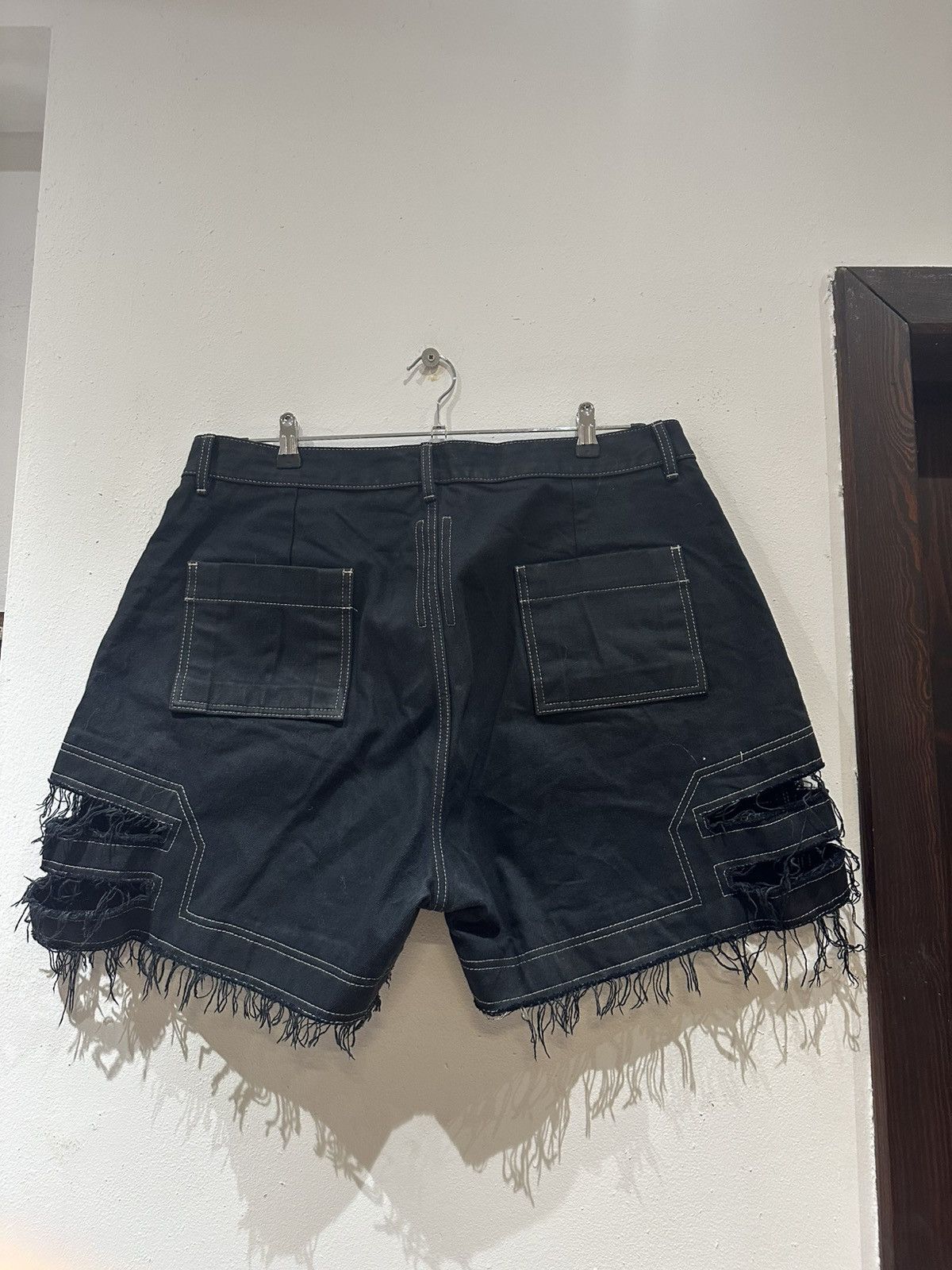Rick Owens Rick Owens runway Spartan denim shorts Size US 38 / EU 54 - 2 Thumbnail
