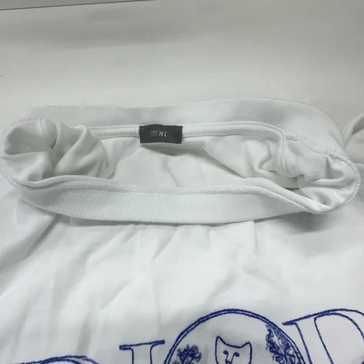 Dior Dior Hylton Nel SS25 Logo Printed Loose T-Shirt 0079-2507 Size US XL / EU 56 / 4 - 6 Thumbnail