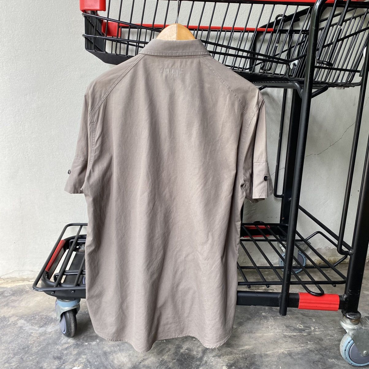 Designer × Japanese Brand GROSBEC Stone Taupe Short Sleeve Shirt Size US M / EU 48-50 / 2 - 14 Thumbnail