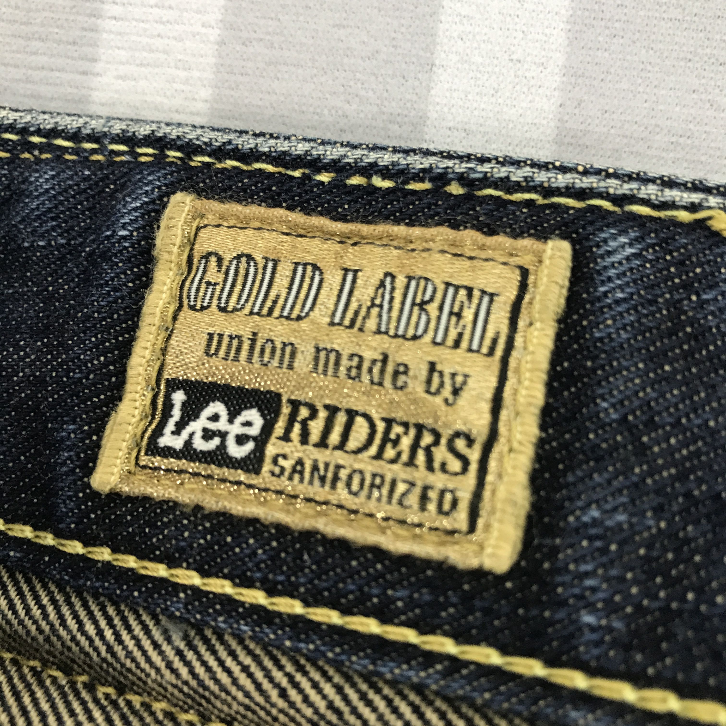 Japanese Brand × Lee × Vintage Vintage Gold Label Lee Riders Distressed Bootcut Jeans Size US 31 - 10 Thumbnail