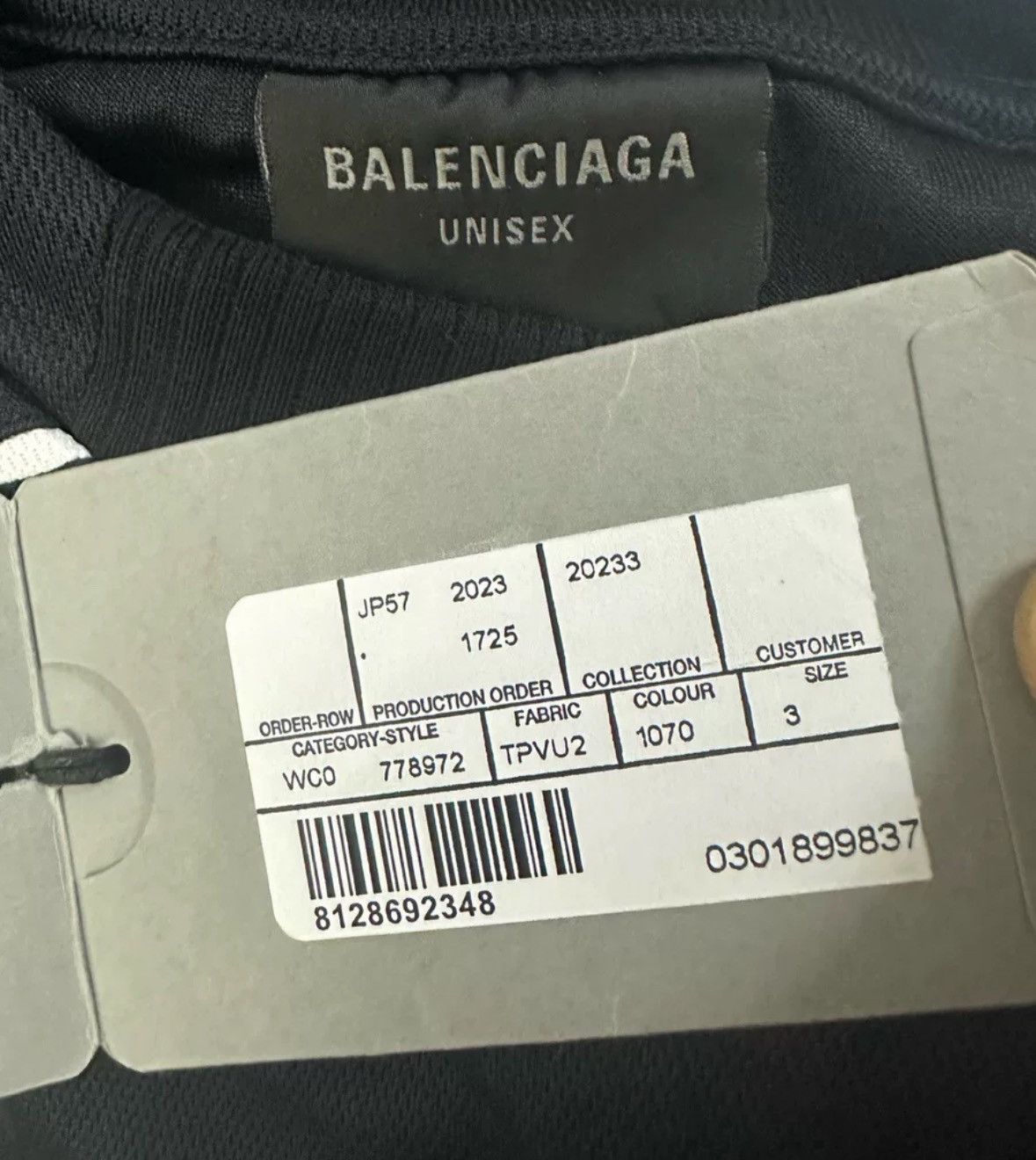Balenciaga Balenciaga 24ss Manchester Edition Long Sleeve Size US M / EU 48-50 / 2 - 5 Thumbnail