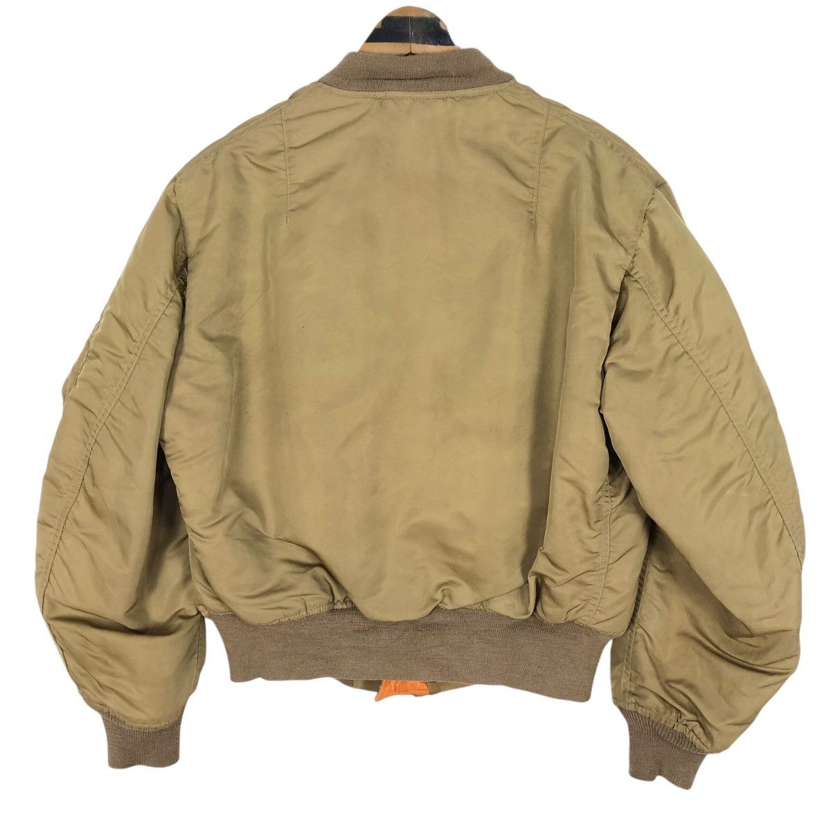 Alpha Industries Vintage 1993 Greenbrier Industries MA-1 Flight Jacket Size US M / EU 48-50 / 2 - 9 Thumbnail