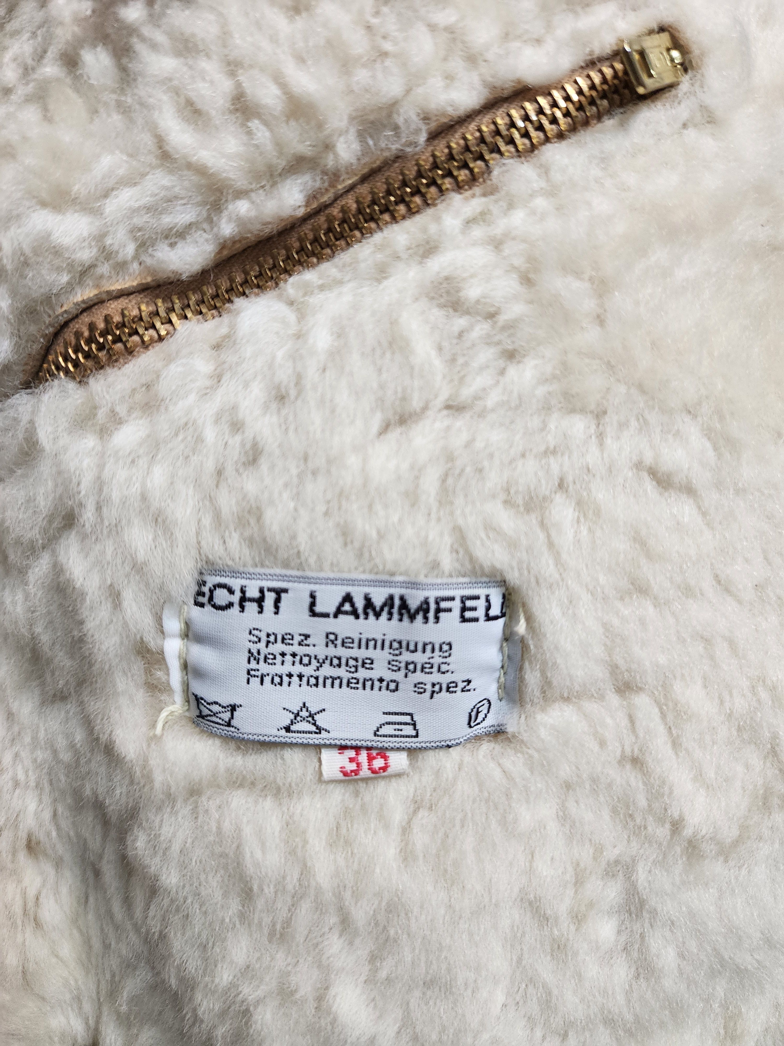 Uniqlo Brown Women's Sheepskin Jacket: Size XL / US 12-14 / IT 48-50 - 8 Thumbnail
