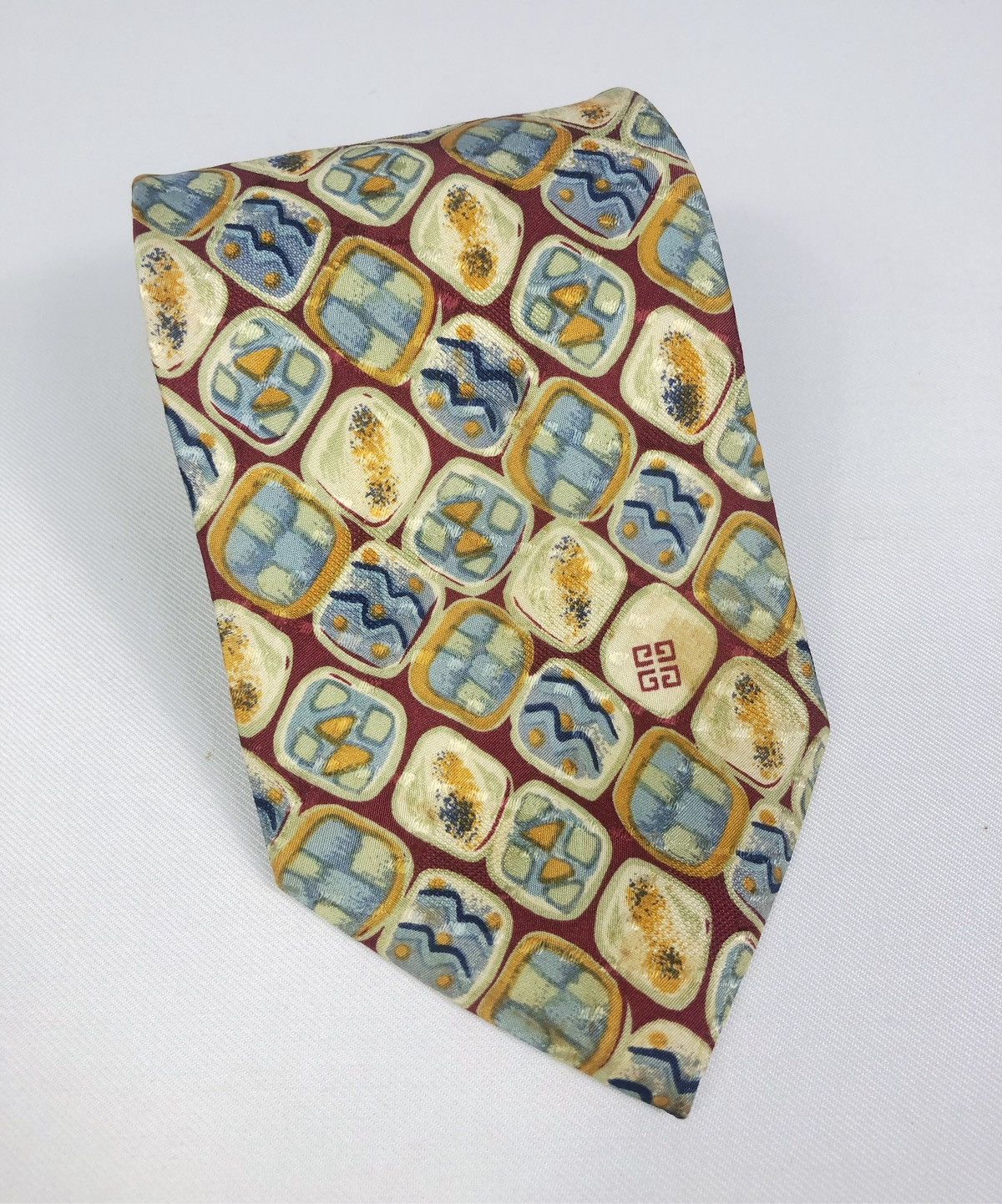 Givenchy Rare Vintage Monsieur Givenchy Silk Tie Size ONE SIZE - 1 Thumbnail