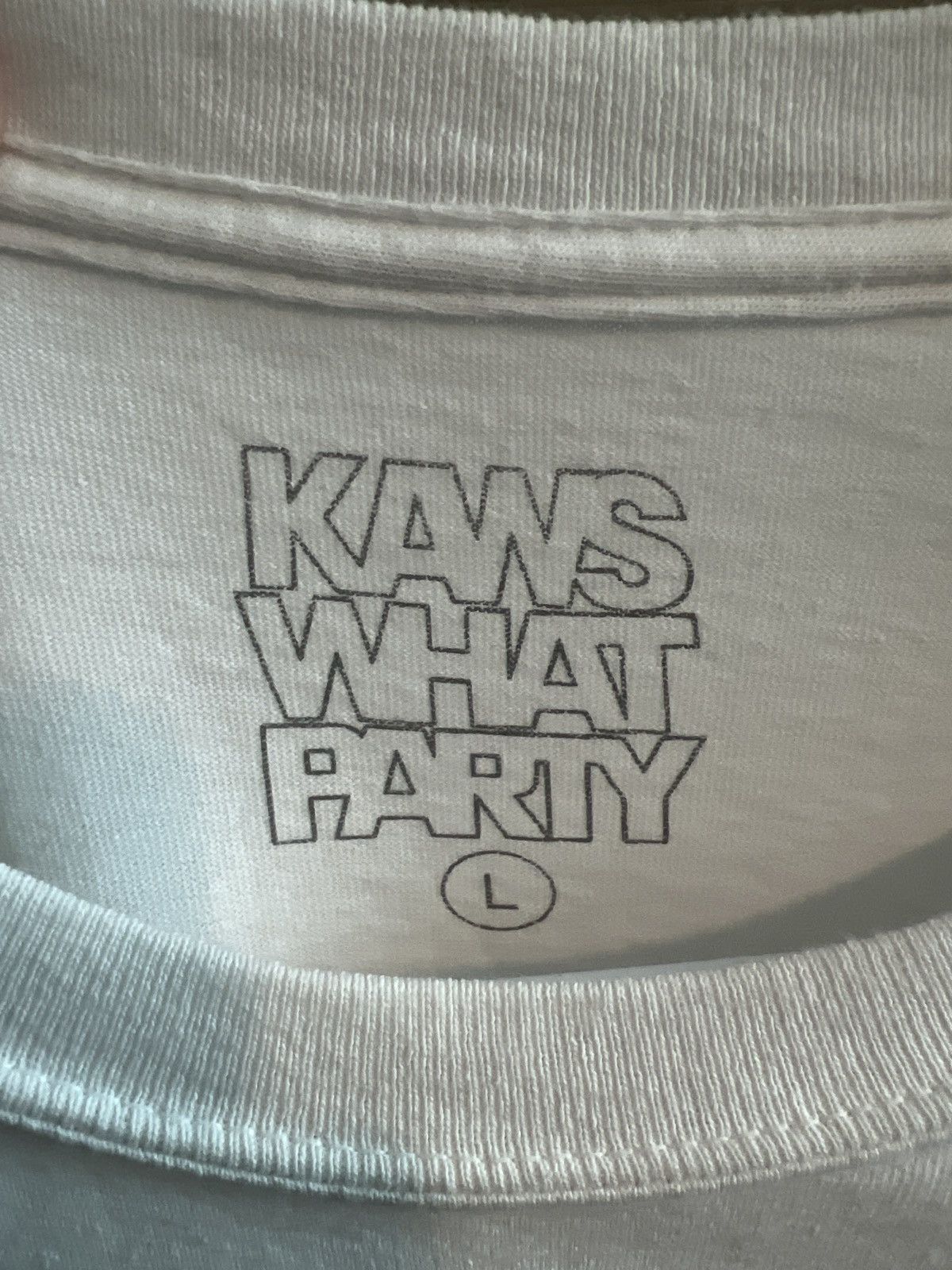 Kaws KAWS WHATPARTY T-Shirt Size US L / EU 52-54 / 3 - 2 Thumbnail