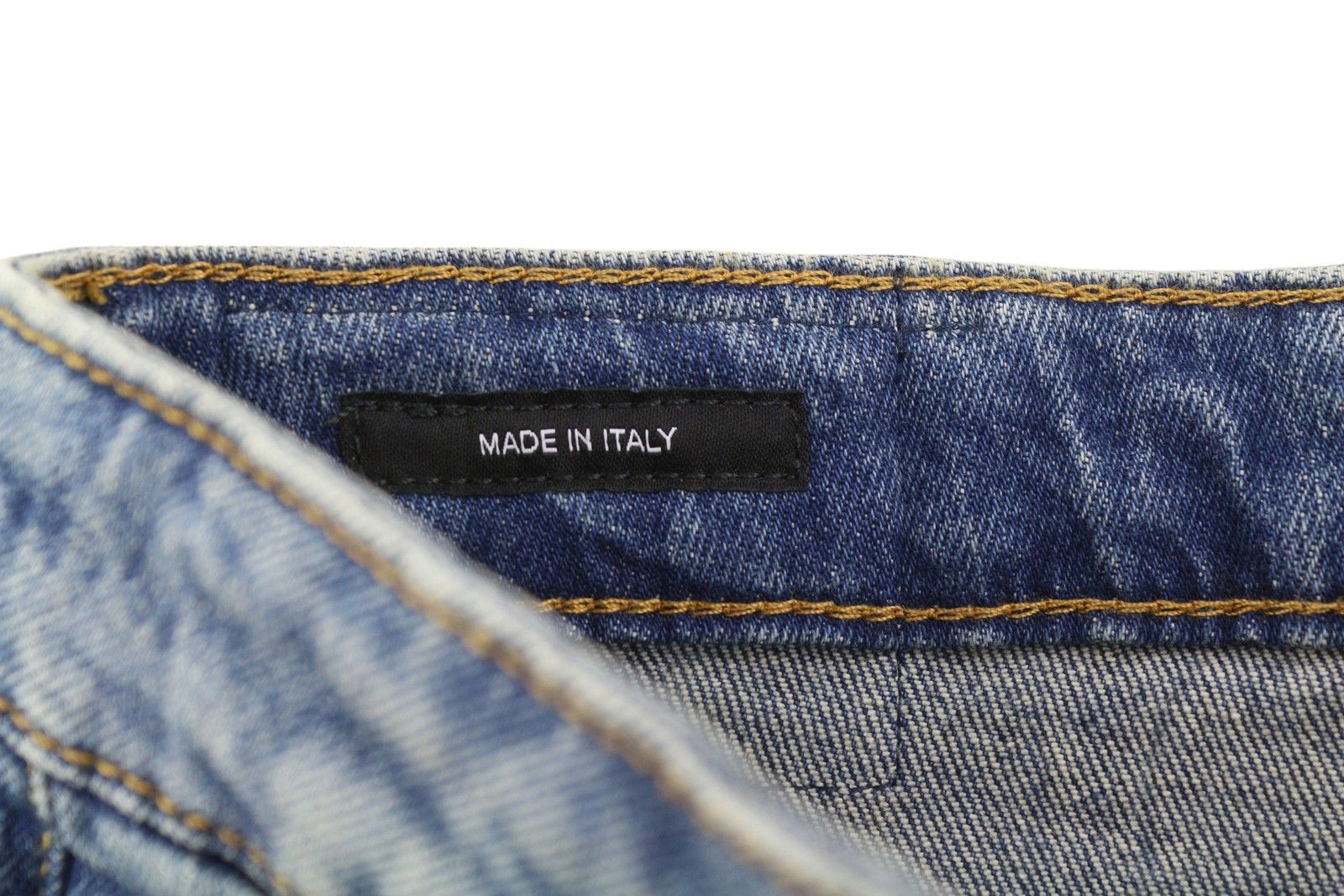 R13 BOY STRAIGHT 26 Cropped Ankle Length Blue Kelly 84453 Size 26" / US 2 / IT 38 - 8 Thumbnail