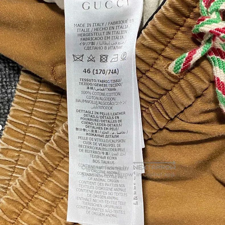 Gucci Gucci Brown slogan shorts Size US 30 / EU 46 - 5 Thumbnail
