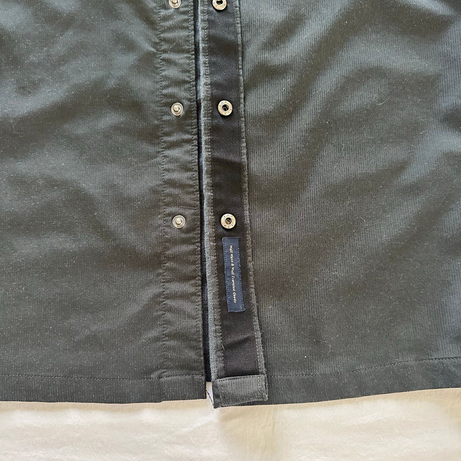 Roark Roark Black Flannel Long Sleeve Snap Front Lightweight M Size US M / EU 48-50 / 2 - 4 Thumbnail