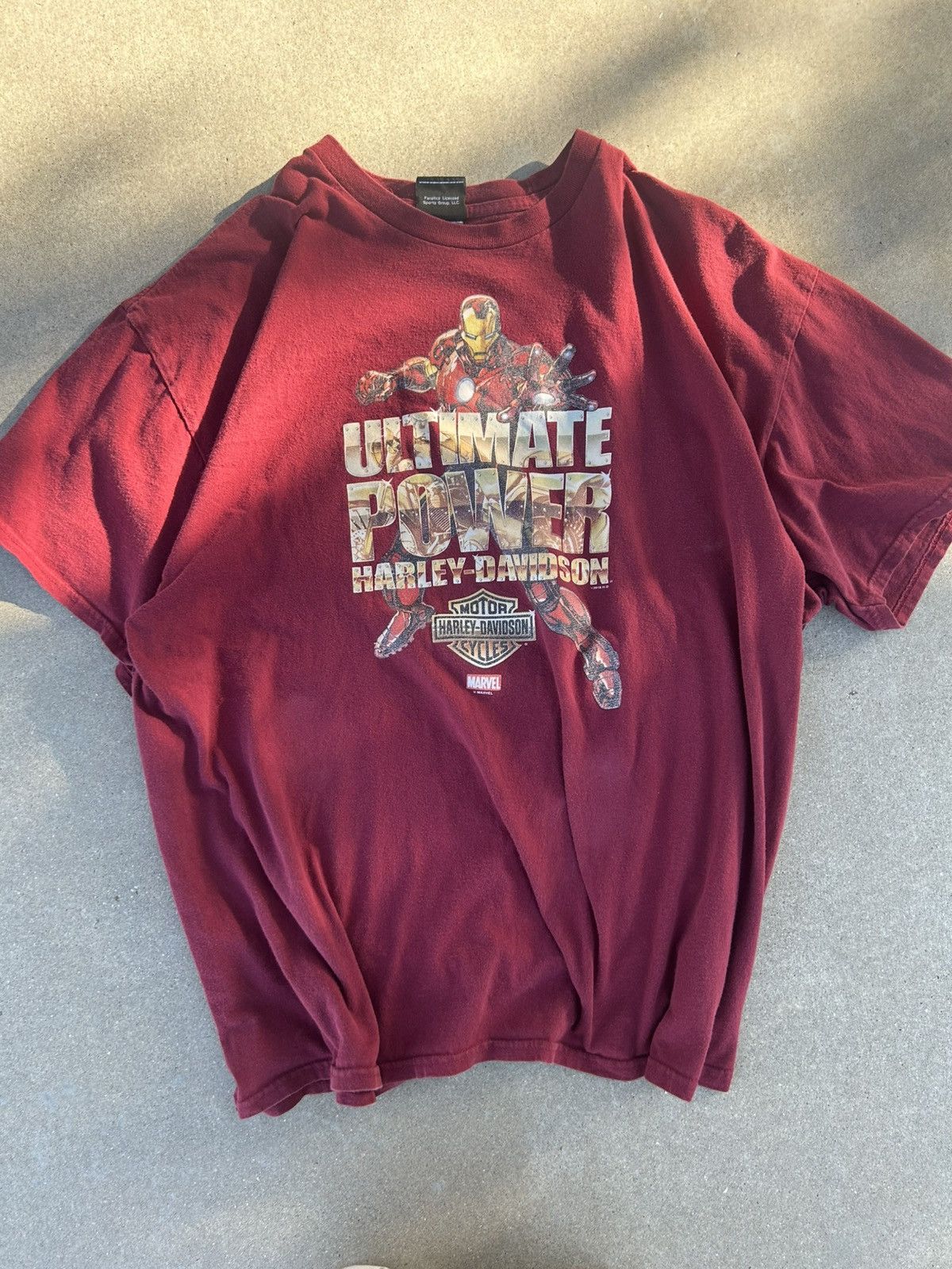 Harley Davidson × Vintage Rare Iron Man Harley Davidson Size US XL / EU 56 / 4 - 1 Thumbnail