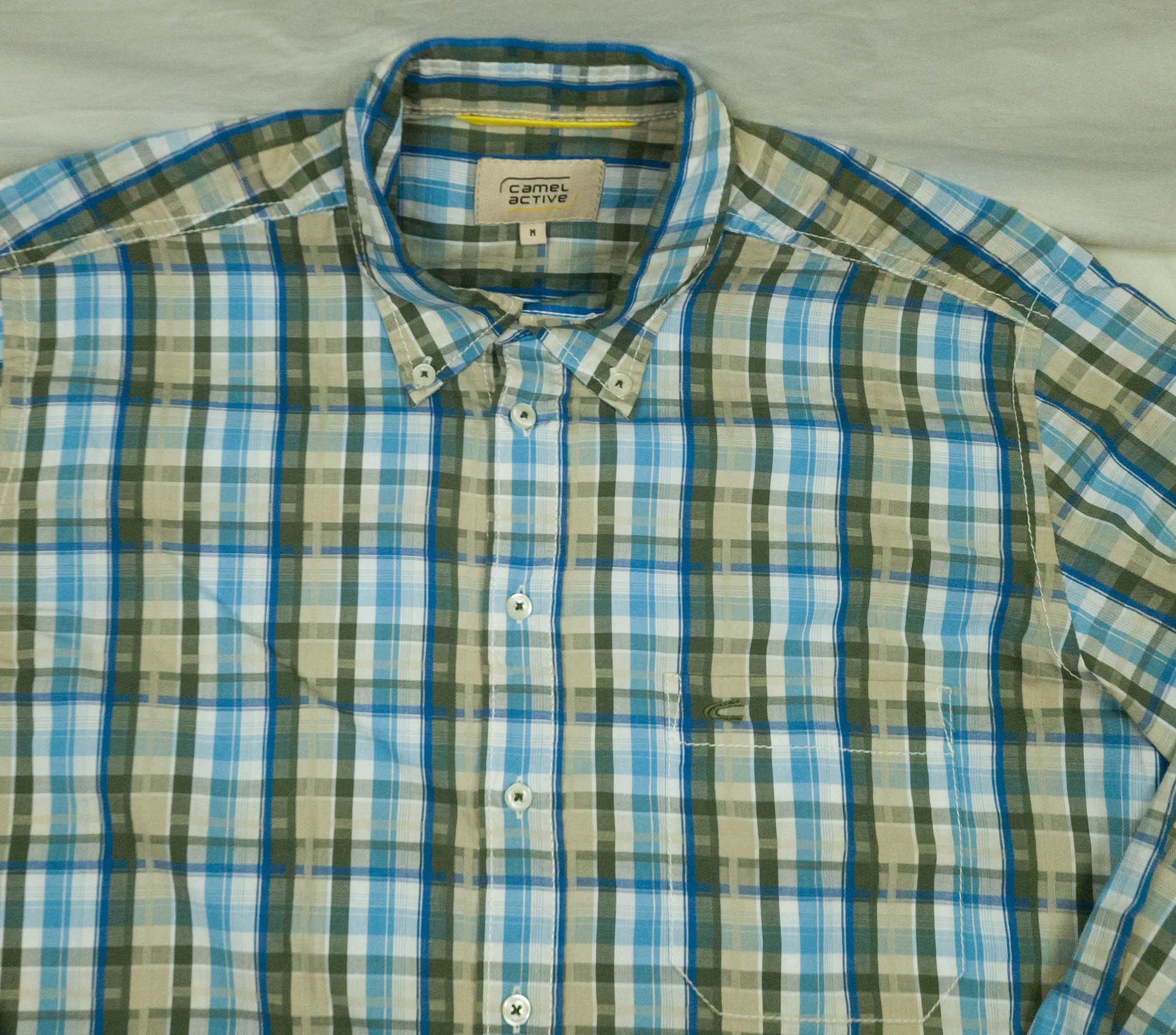 camel active CAMEL ACTIVE SHIRT LONG SLEEVE COTTON SIZE L (LABEL M) Size US L / EU 52-54 / 3 - 4 Thumbnail