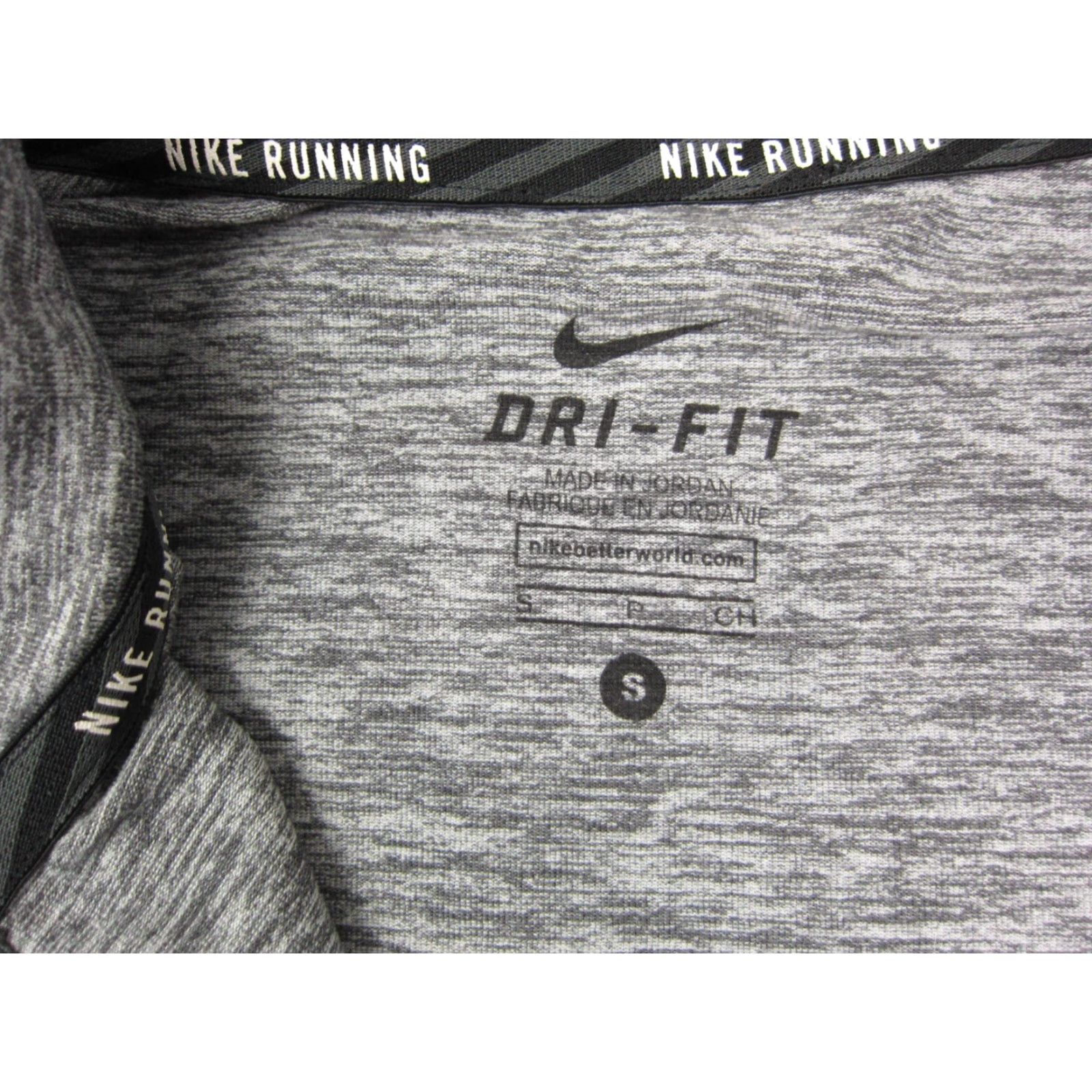 Nike Nike Shirt Womens Small Gray Heather 1/4 Zip Dri-Fit Element Athletic Running Casual Sports 90s Womens? Size S / US 4 / IT 40 - 5 Thumbnail