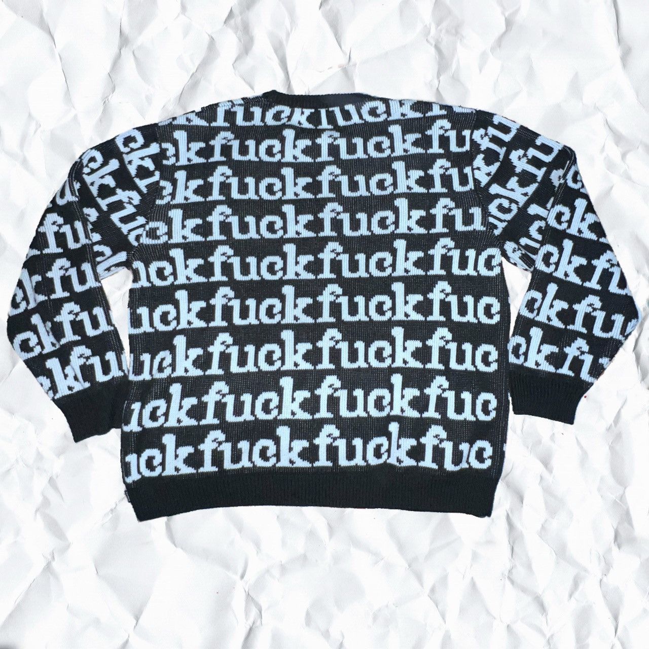 Supreme Supreme “fuck” pullover sweater | Grailed