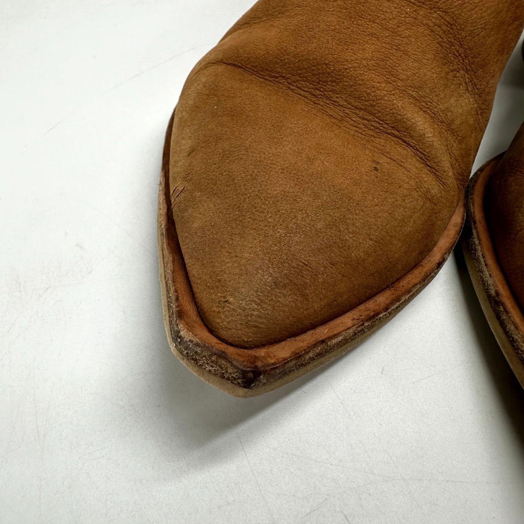 Dolce Vita Dolce Vita Shana Chelsea Boots Brown White Women's Size 6.5 Pull On Leather Casual Comfort Boots Mens? Size US 7 / IT 37 - 6 Thumbnail