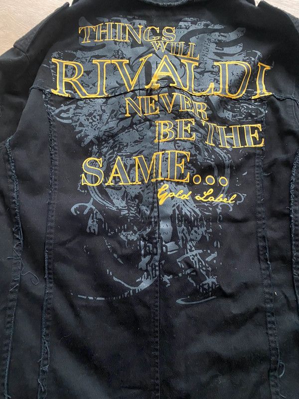 Affliction × Vintage Black vintage rivaldi jacket Size US L / EU 52-54 / 3 - 5 Thumbnail