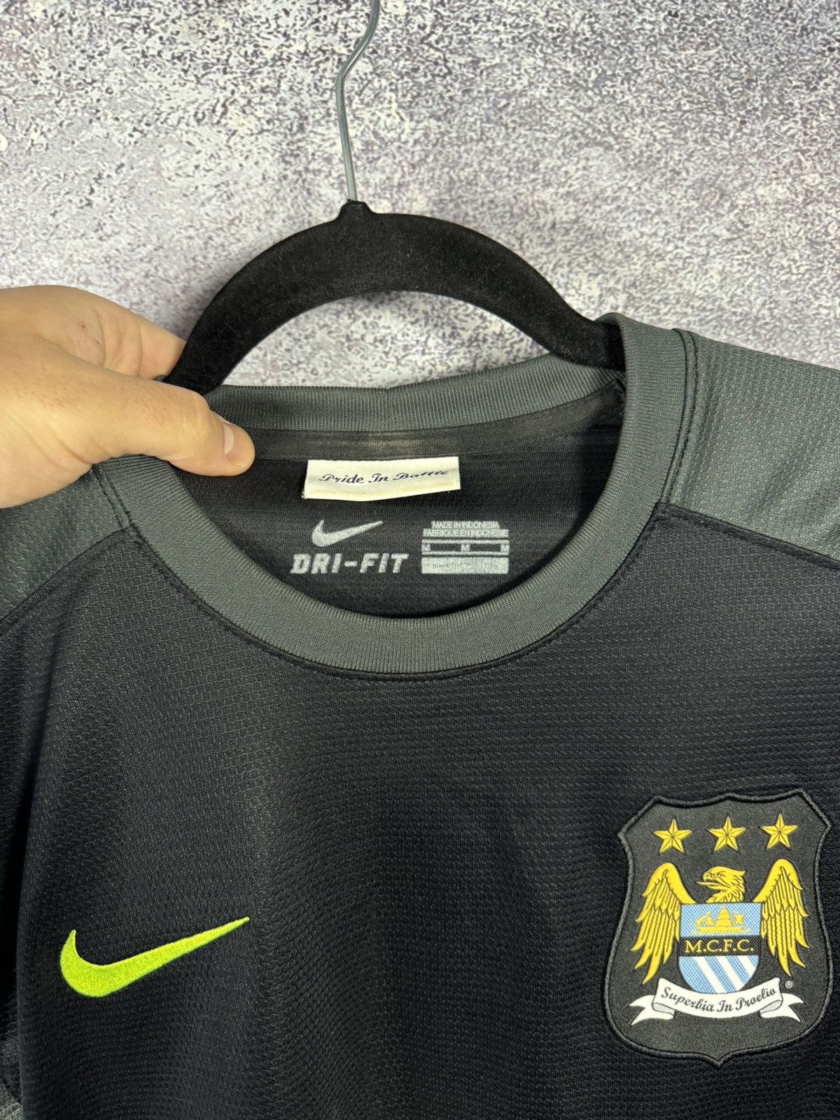 Nike × Vintage Vintage Manchester City 2013/14 GK Nike Soccer Jersey M sz Size US M / EU 48-50 / 2 - 5 Thumbnail