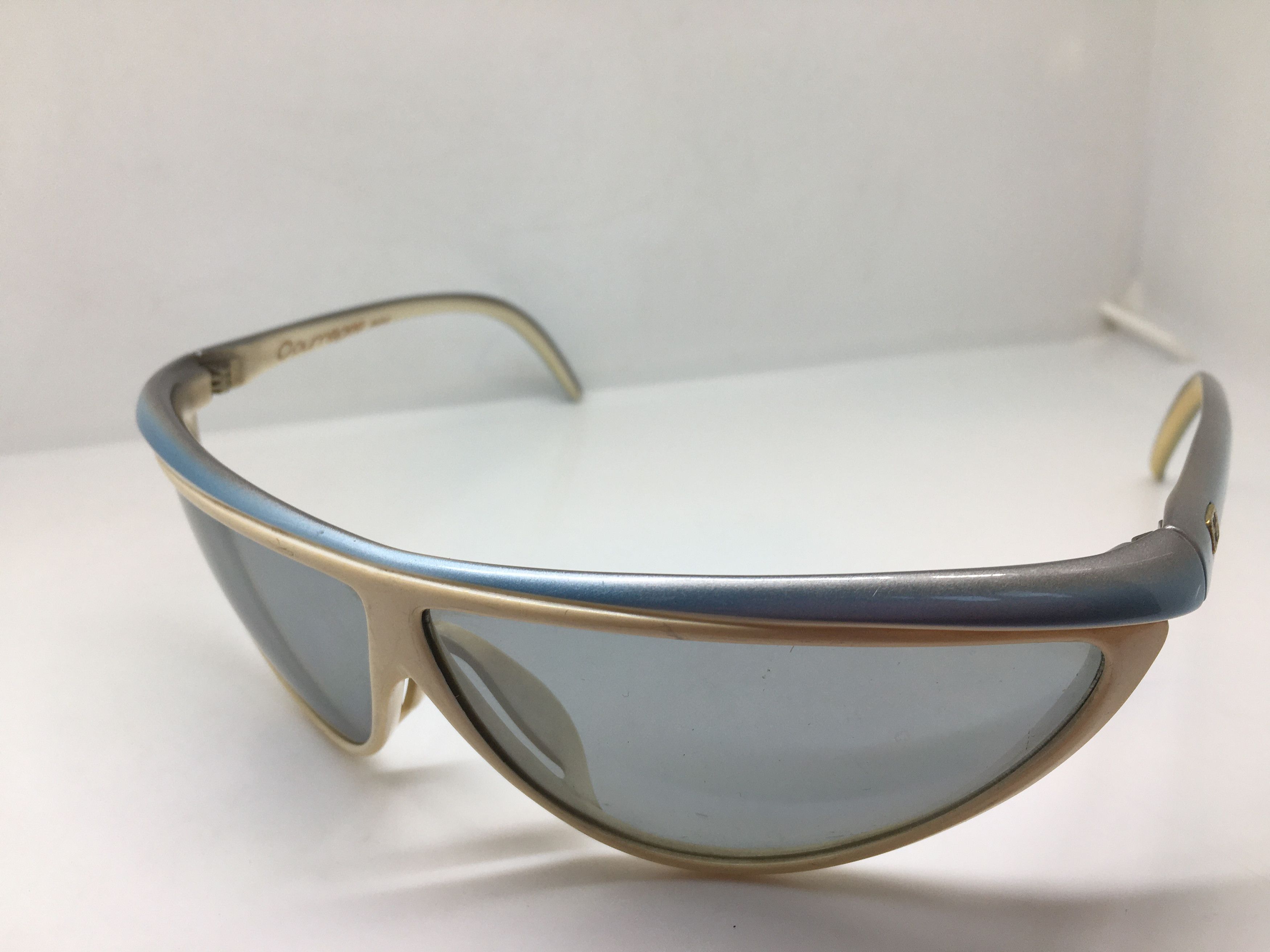 Courreges Vintage 70s Courreges 8593 Wrapped Sunglasses France Size ONE SIZE - 3 Thumbnail