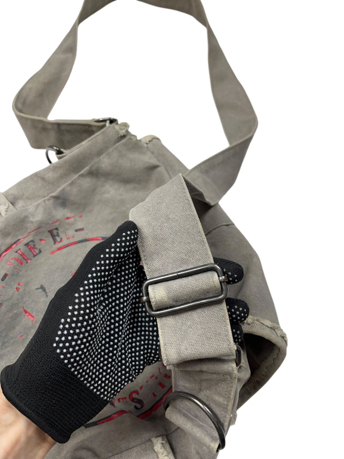 Diesel Vintage Diesel Canvas Distressed Style Crossbody Bag Utility Size ONE SIZE - 9 Thumbnail