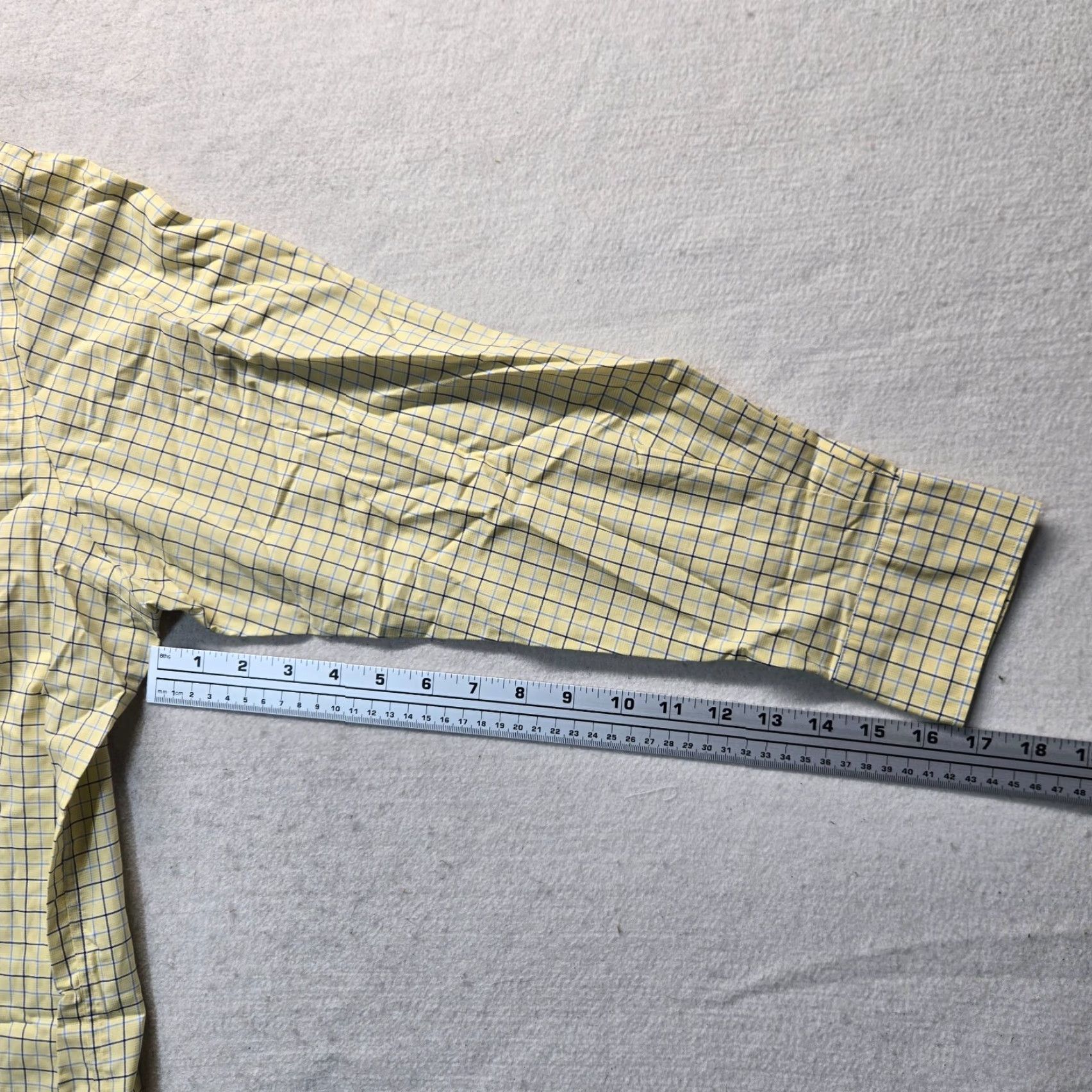 Polo Ralph Lauren Polo Ralph Lauren Shirt Yellow Plaid Button-Up Long Sleeve Casual Men's 16.5 Size US XL / EU 56 / 4 - 5 Thumbnail