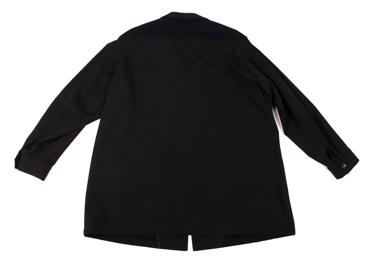 Yohji Yamamoto Yohji Yamamoto Wool Blended Design Jacket Size US M / EU 48-50 / 2 - 13 Thumbnail