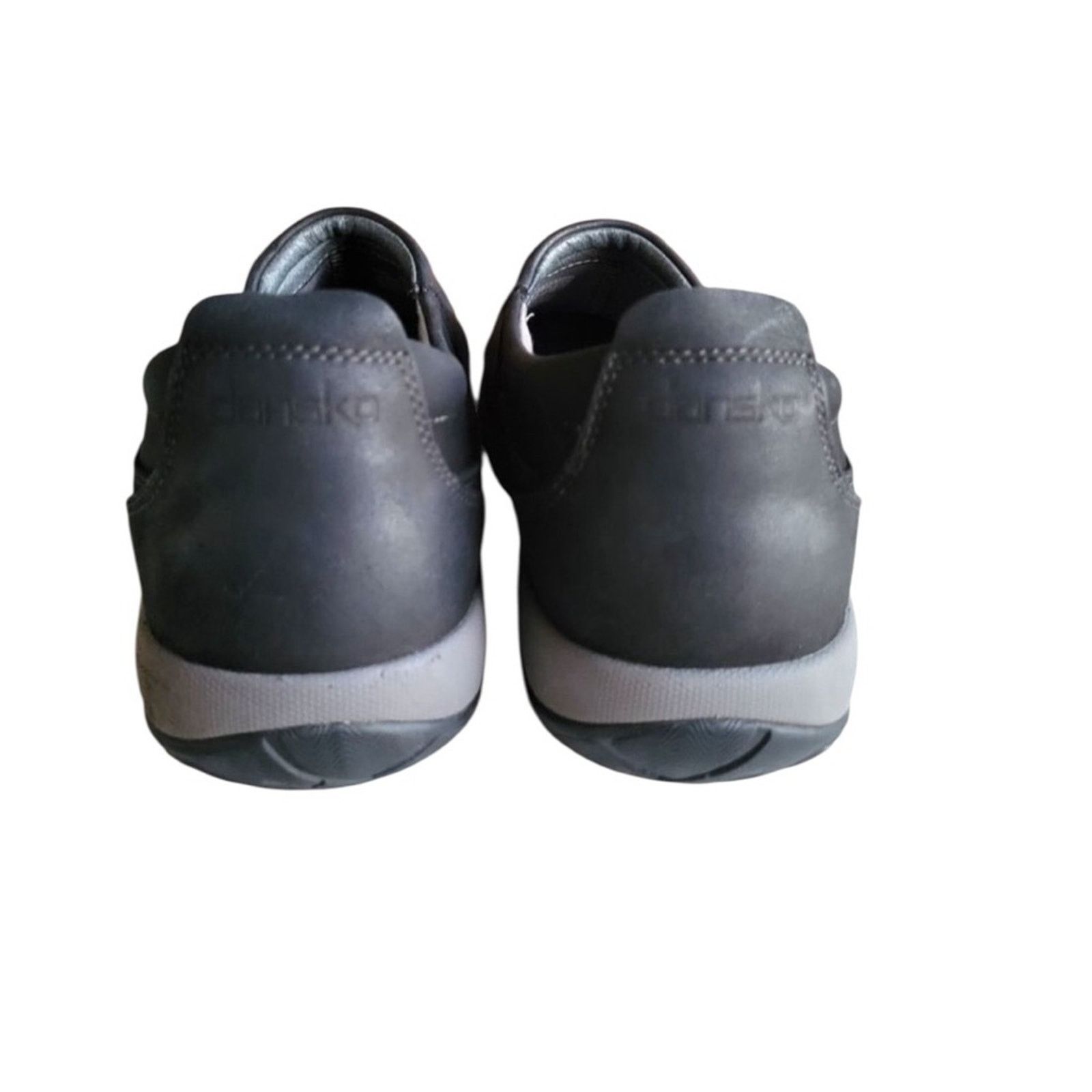 Dansko Dansko Patti Black Suede Leather Milled Nubuck Slip-on Shoes Size US 9 / IT 39 - 3 Thumbnail
