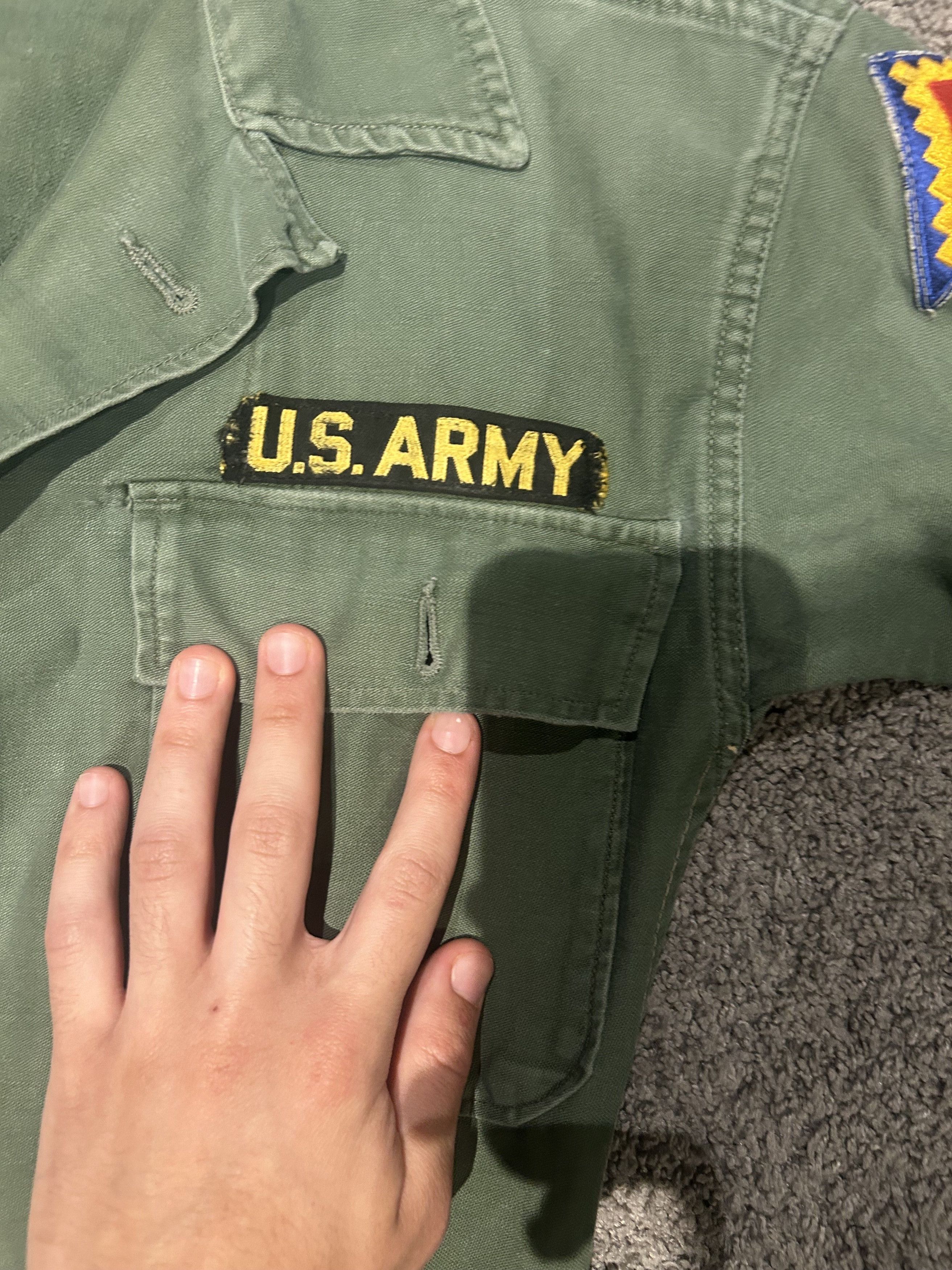 Other Vintage reworked military jacket Size US S / EU 44-46 / 1 - 5 Thumbnail